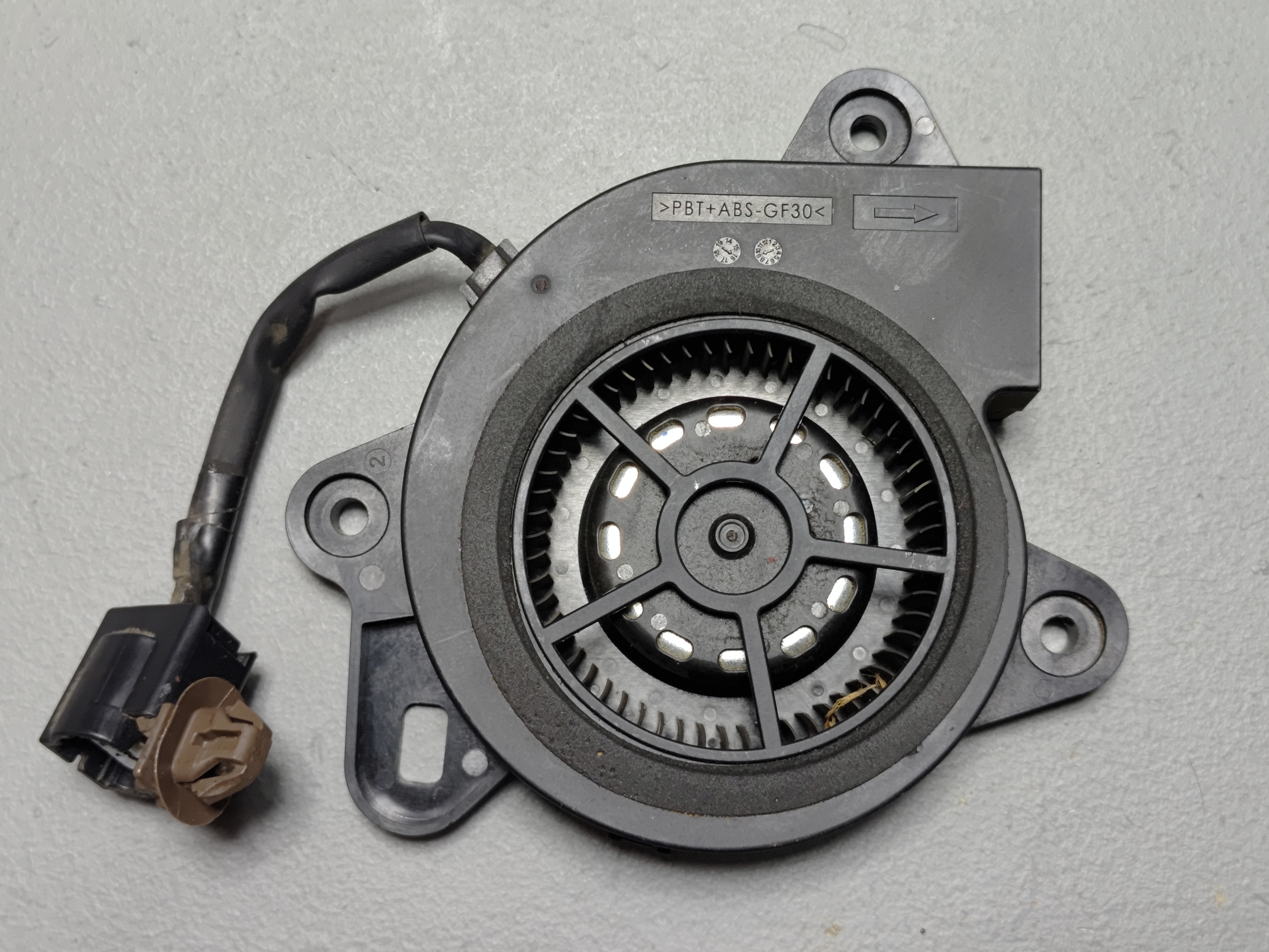 2016-2020 ACURA MDX BATTERY HOUSING TRAY VENT BLOWER MOTOR OEM