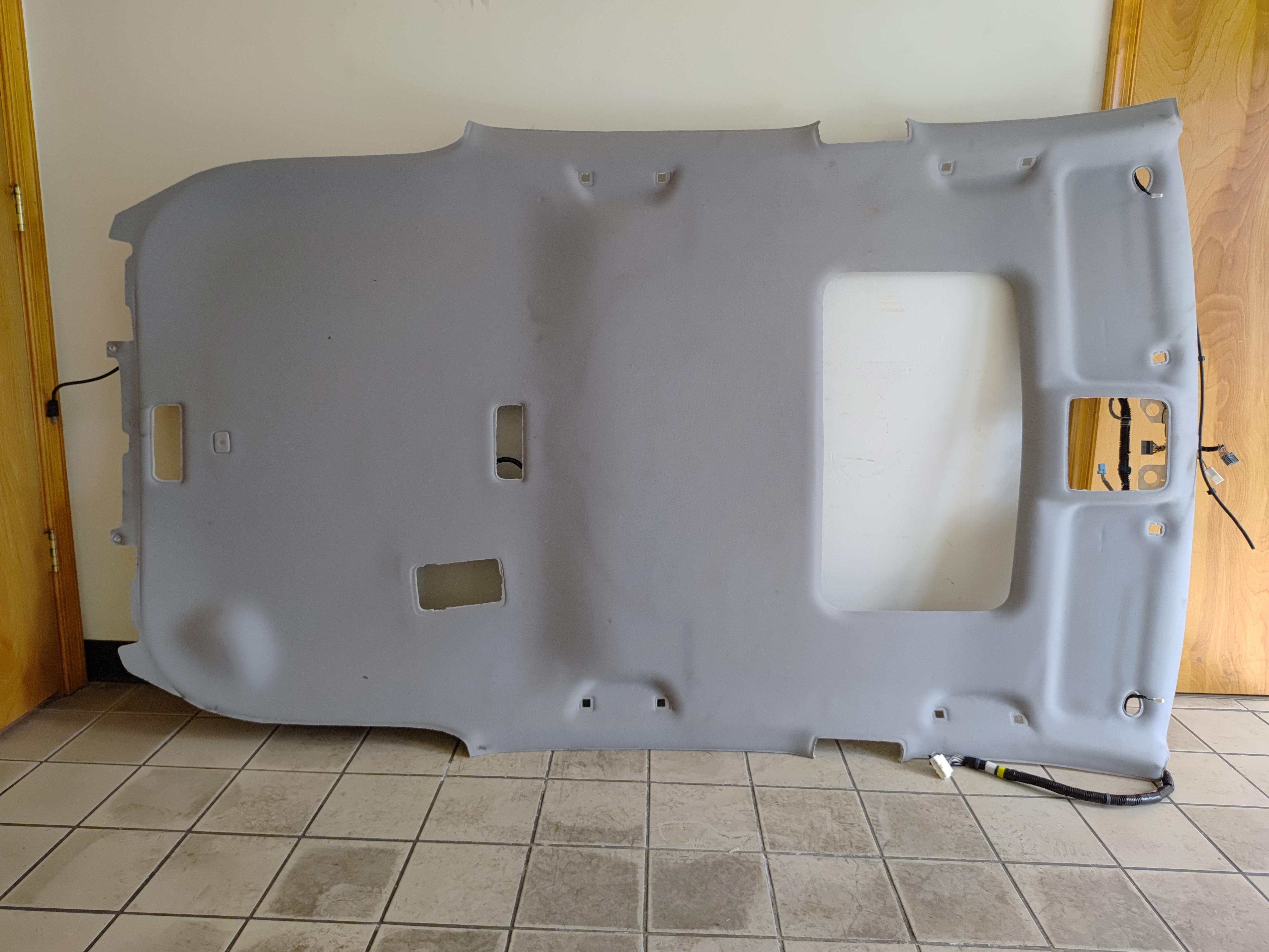 2017-20 Acura MDX 3.5L Interior Roof Ceiling Headliner Upper Trim Panel OEM Gray