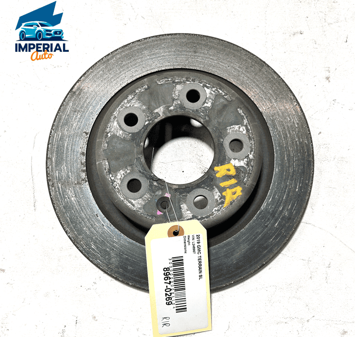 2018 - 2023 GMC TERRAIN REAR LEFT OR RIGHT SIDE BRAKE DISK ROTOR OEM 1PCS