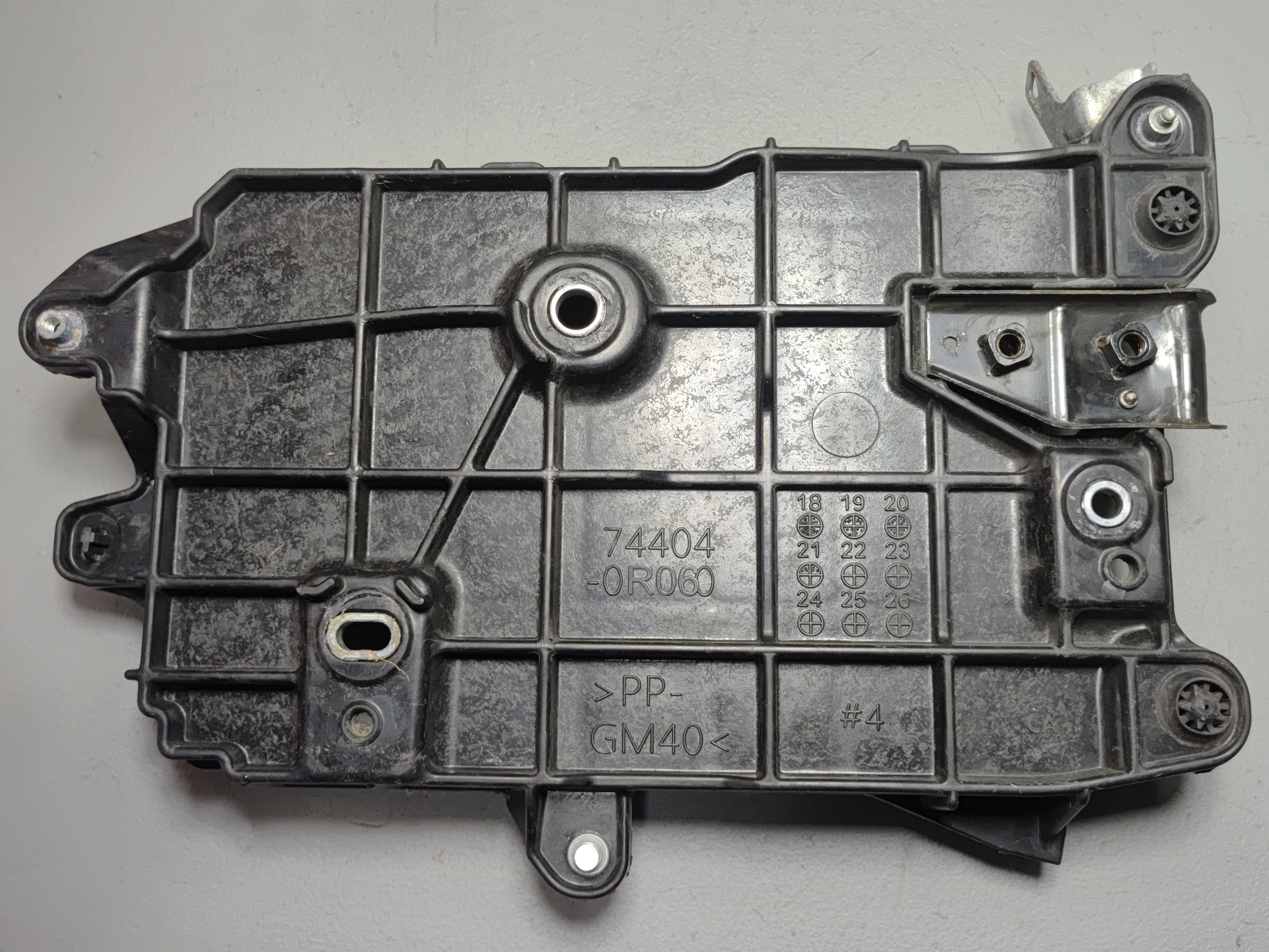 2020-2025 Toyota Highlander Battery Tray Holder Lower Mount Support Bracket OEM