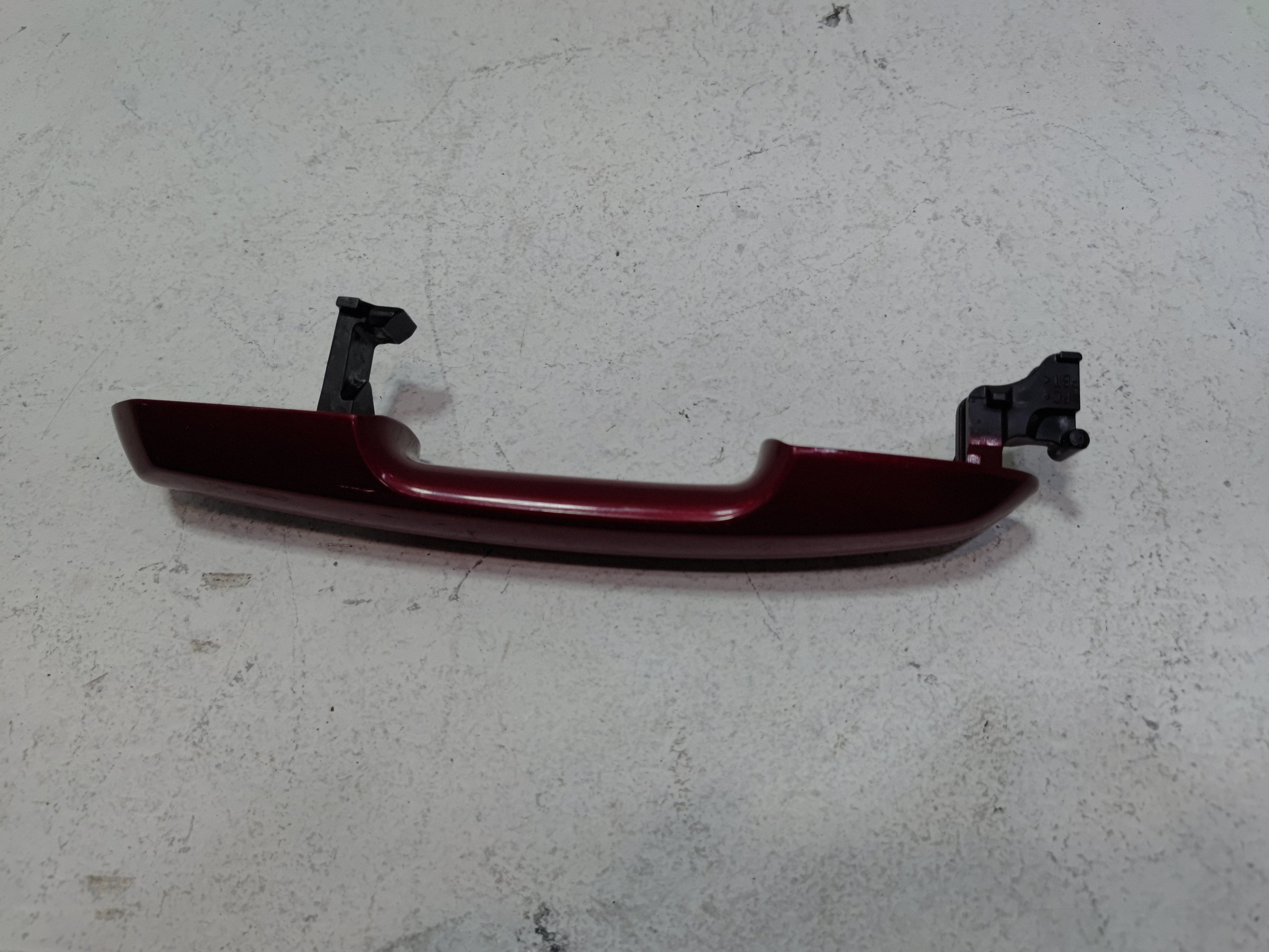 2019-2025 TOYOTA RAV4 REAR PASSENGER SIDE DOOR EXTERIOR HANDLE 3T3 RED OEM