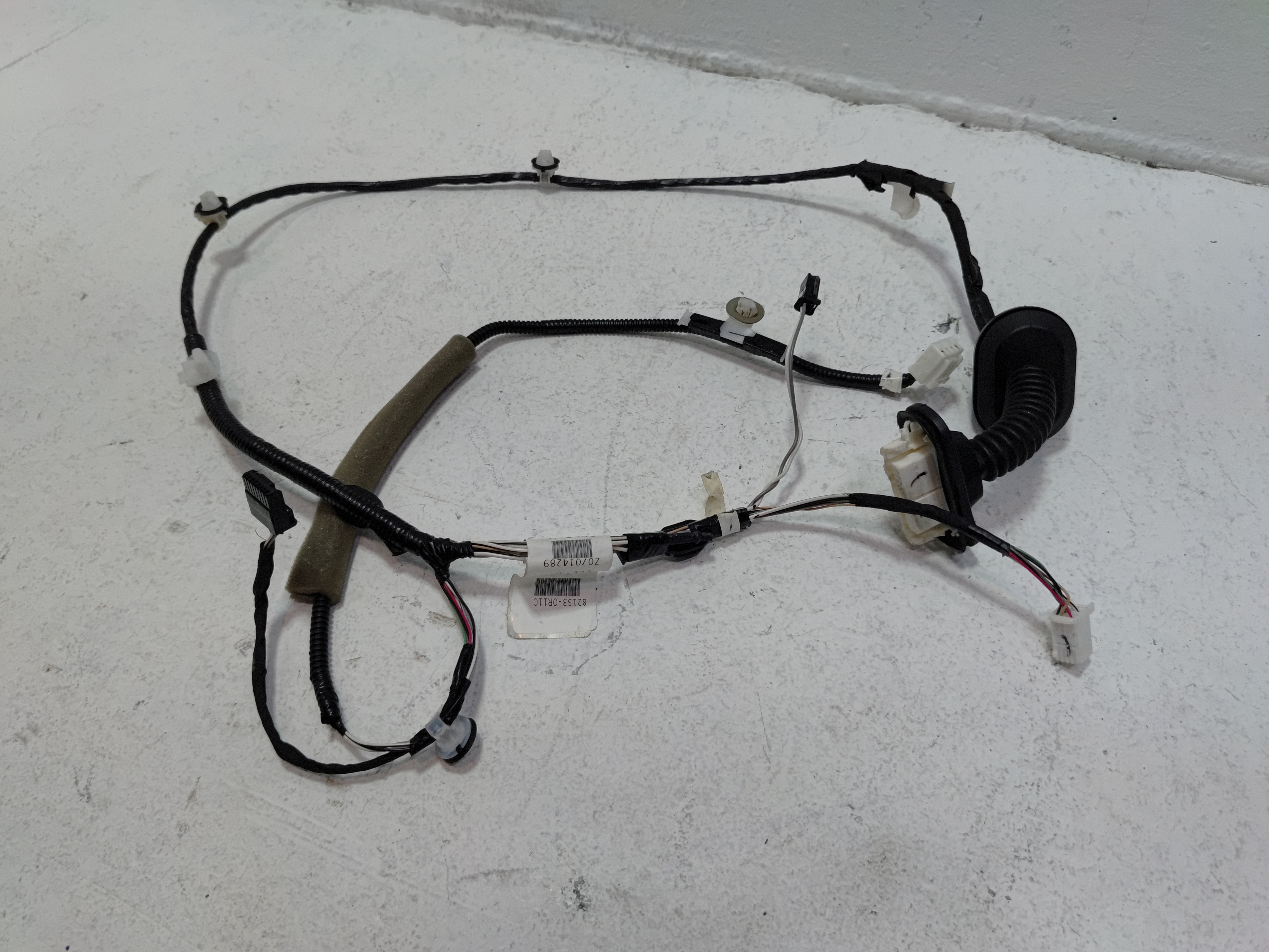 TOYOTA RAV4 2019 - 2022 REAR RIGHT PASSENGER SIDE DOOR WIRE WIRING HARNESS OEM