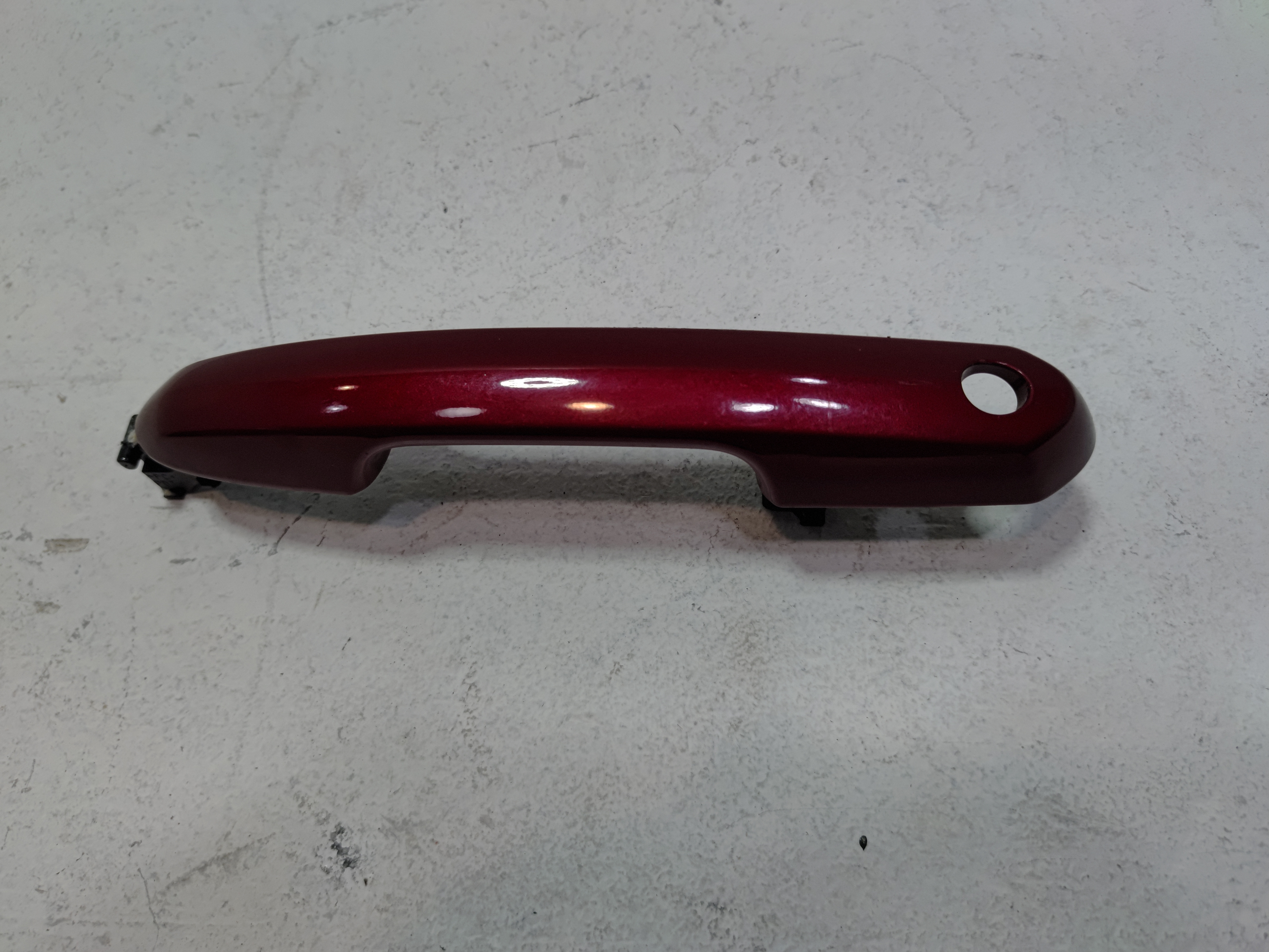 2019-2025 TOYOTA RAV4 FRONT LEFT DRIVER DOOR EXTERIOR HANDLE RED 3T3 OEM