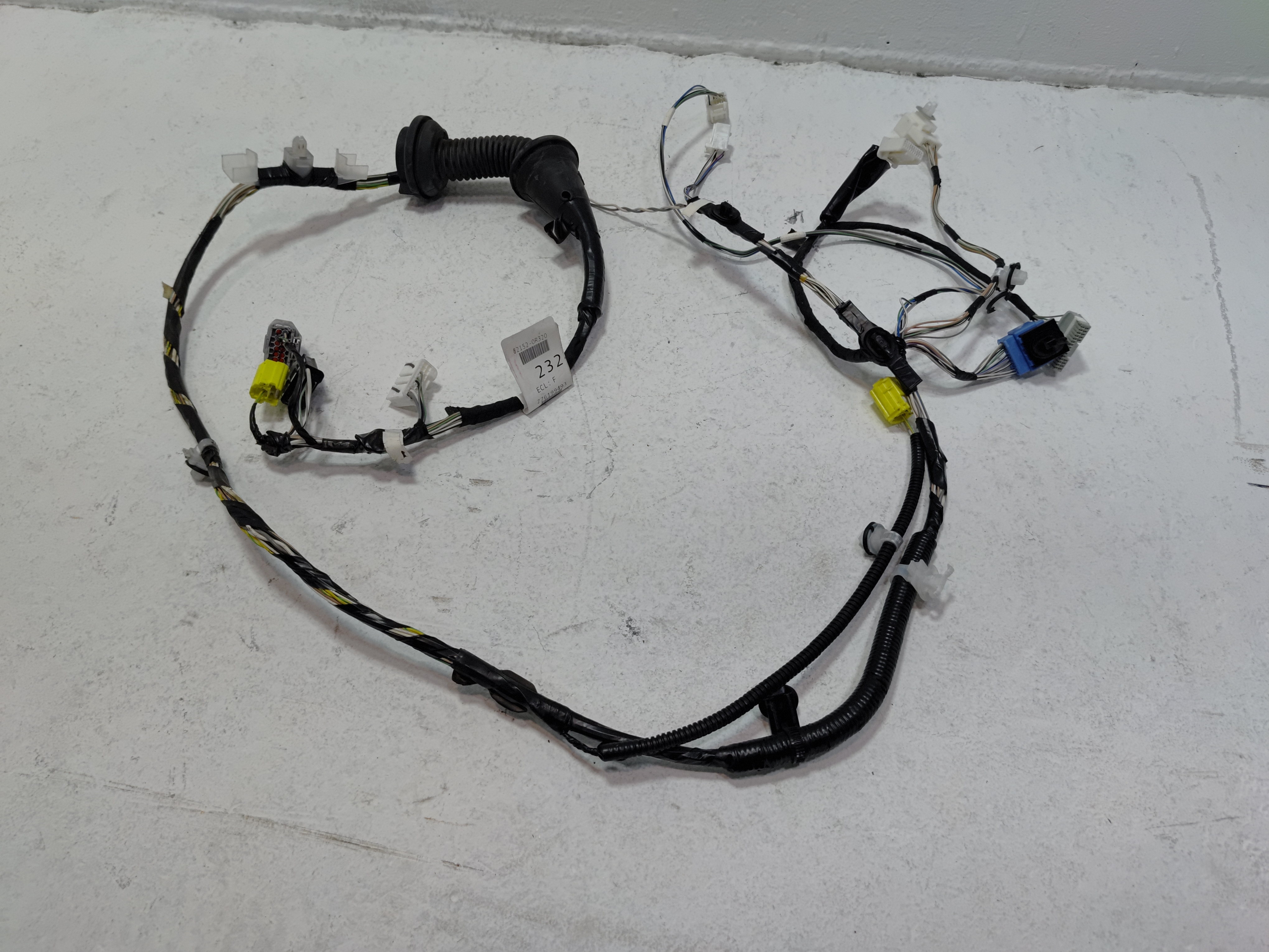 2019-2022 Toyota RAV4 Front Left Driver Side Door Wire Wiring Harness OEM