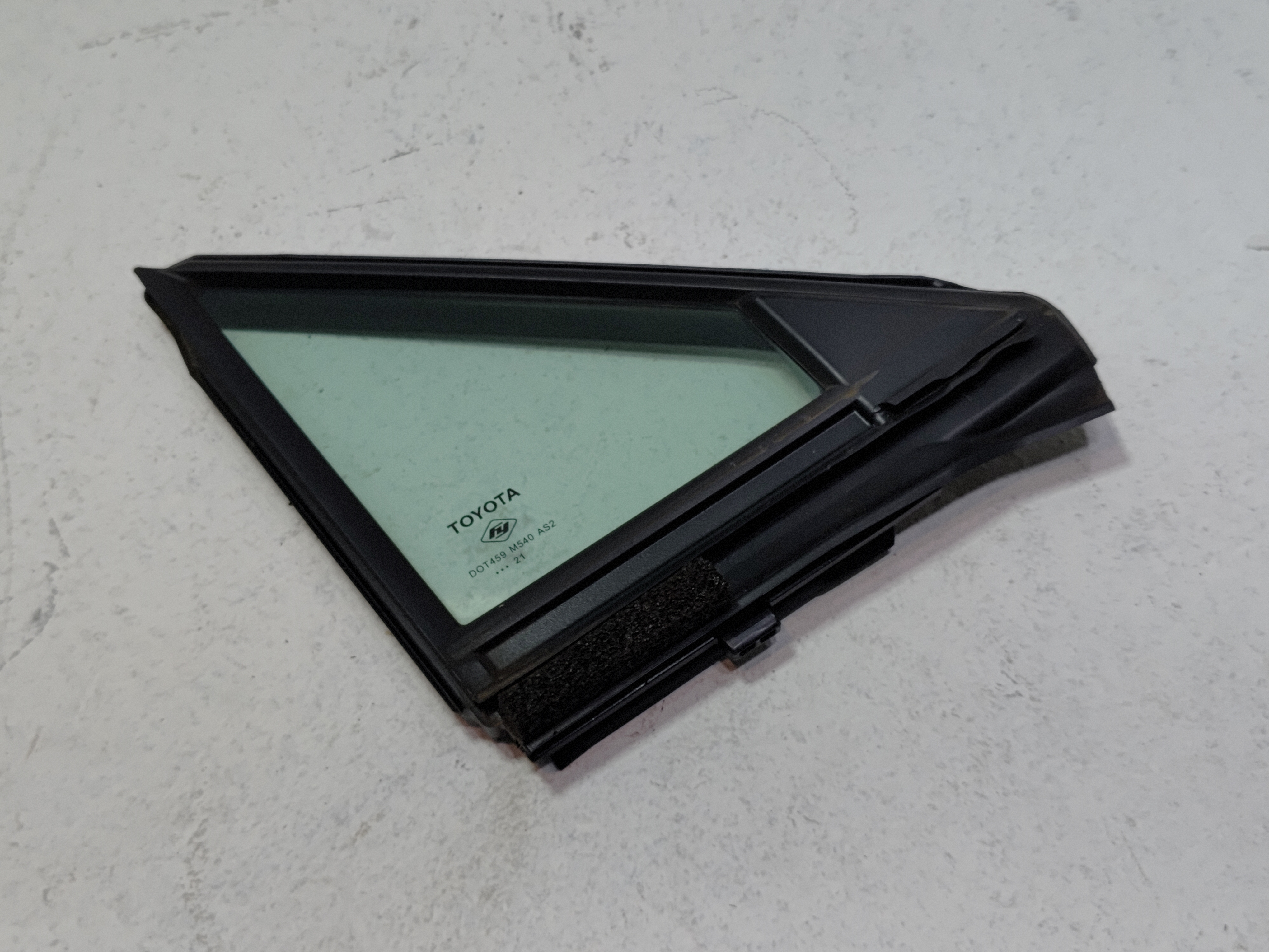 2019-2025 Toyota RAV4 Front Right Passenger Door Window Corner Fixed Glass OEM