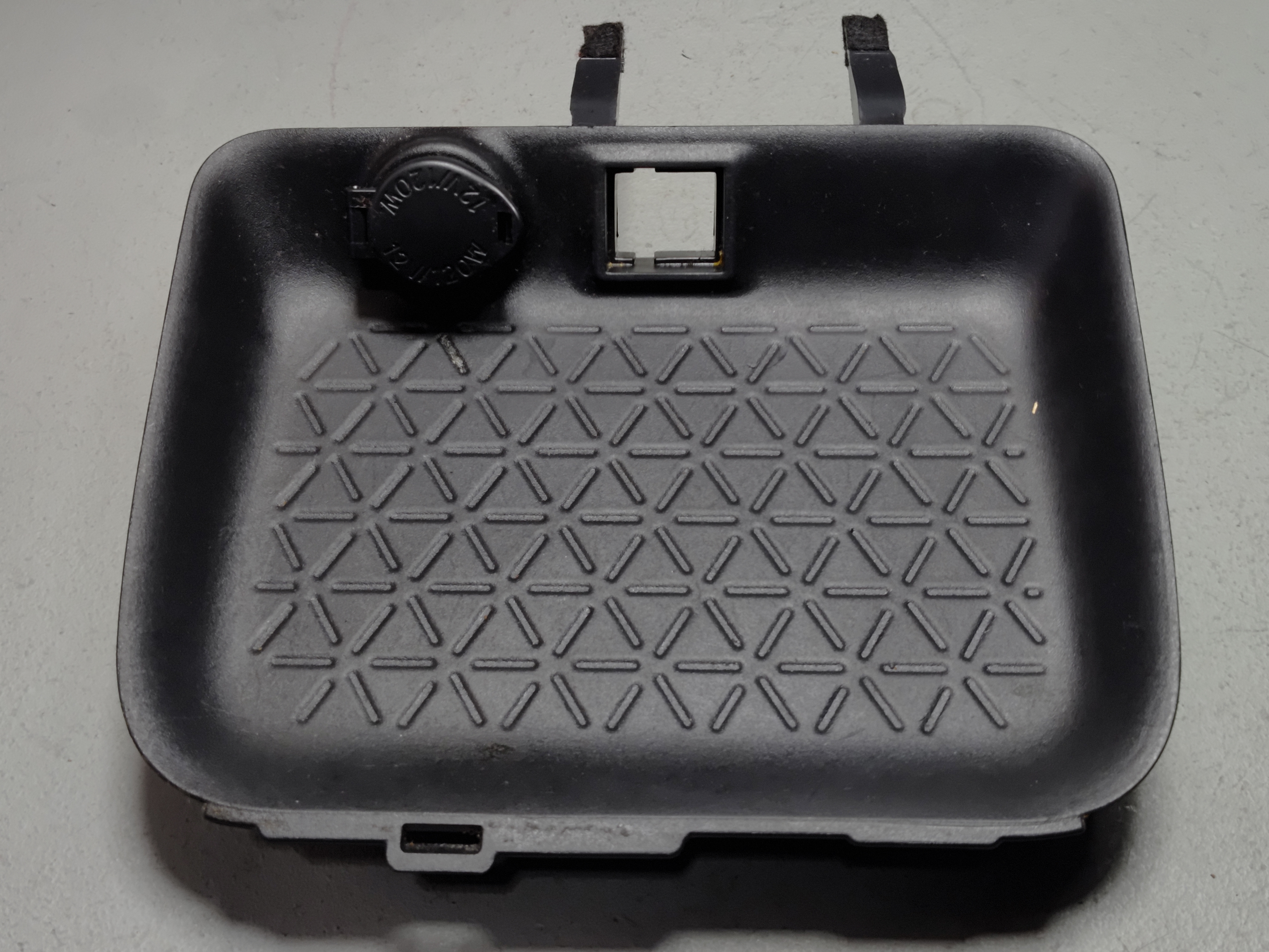 2019-2025 TOYOTA RAV4 CENTER CONSOLE STORAGE COMPARTMENT TRAY & POWER OUTLET OEM