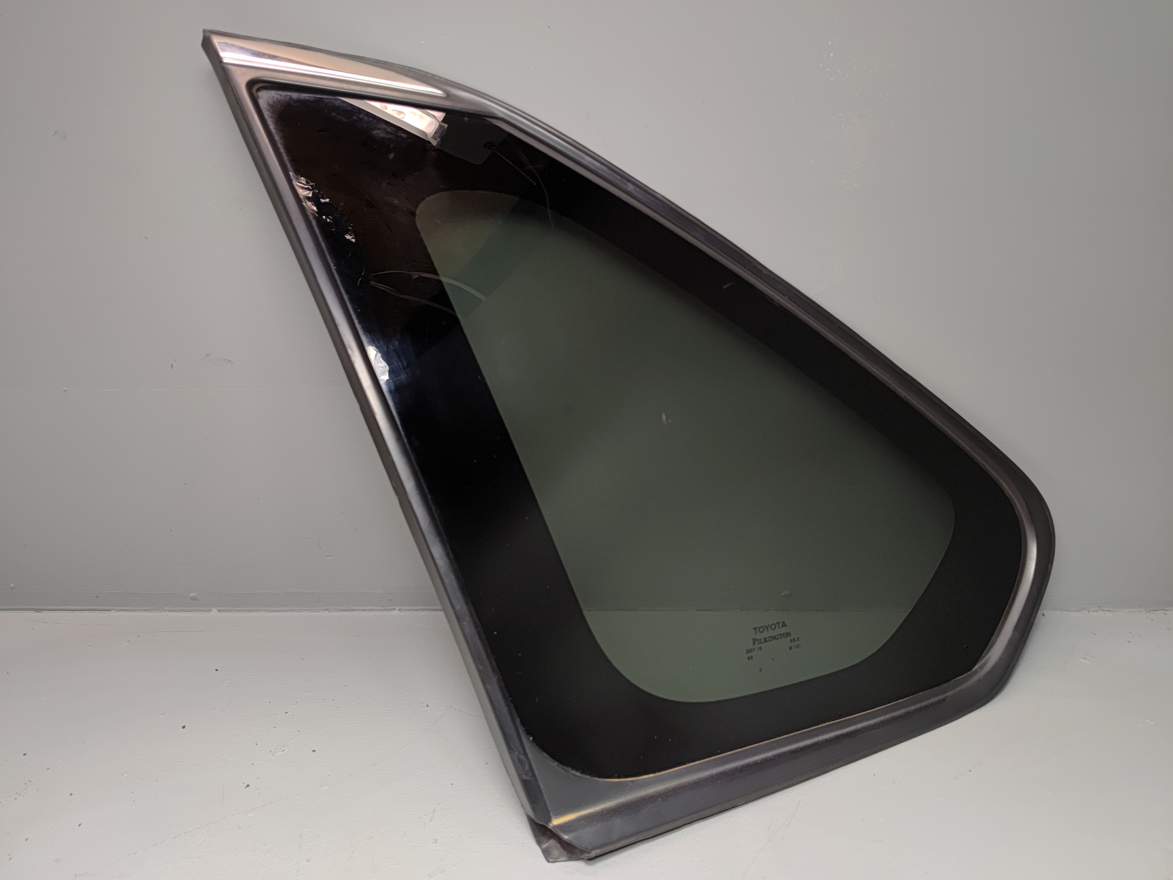 2019-2025 TOYOTA RAV4 REAR LEFT DRIVER SIDE QUARTER WINDOW GLASS OEM