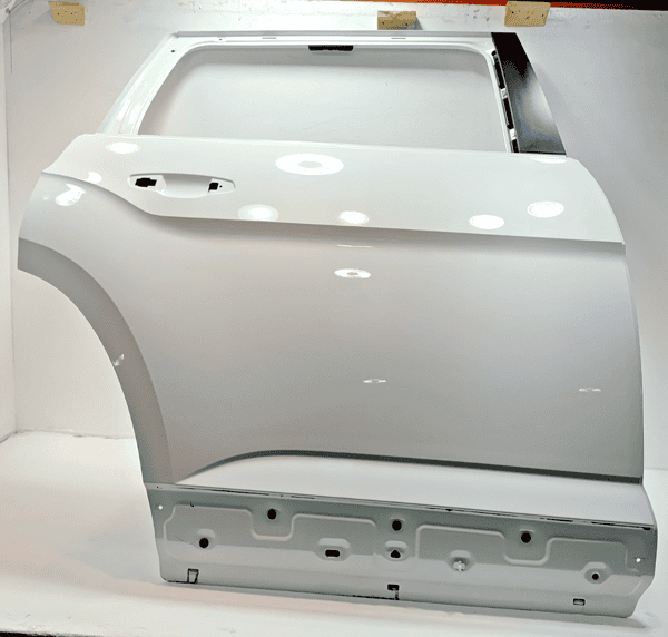 DEFECT! VOLKSWAGEN ATLAS REAR PASSENGER SIDE DOOR SHELL 2018 - 2022 OEM 0Q0Q