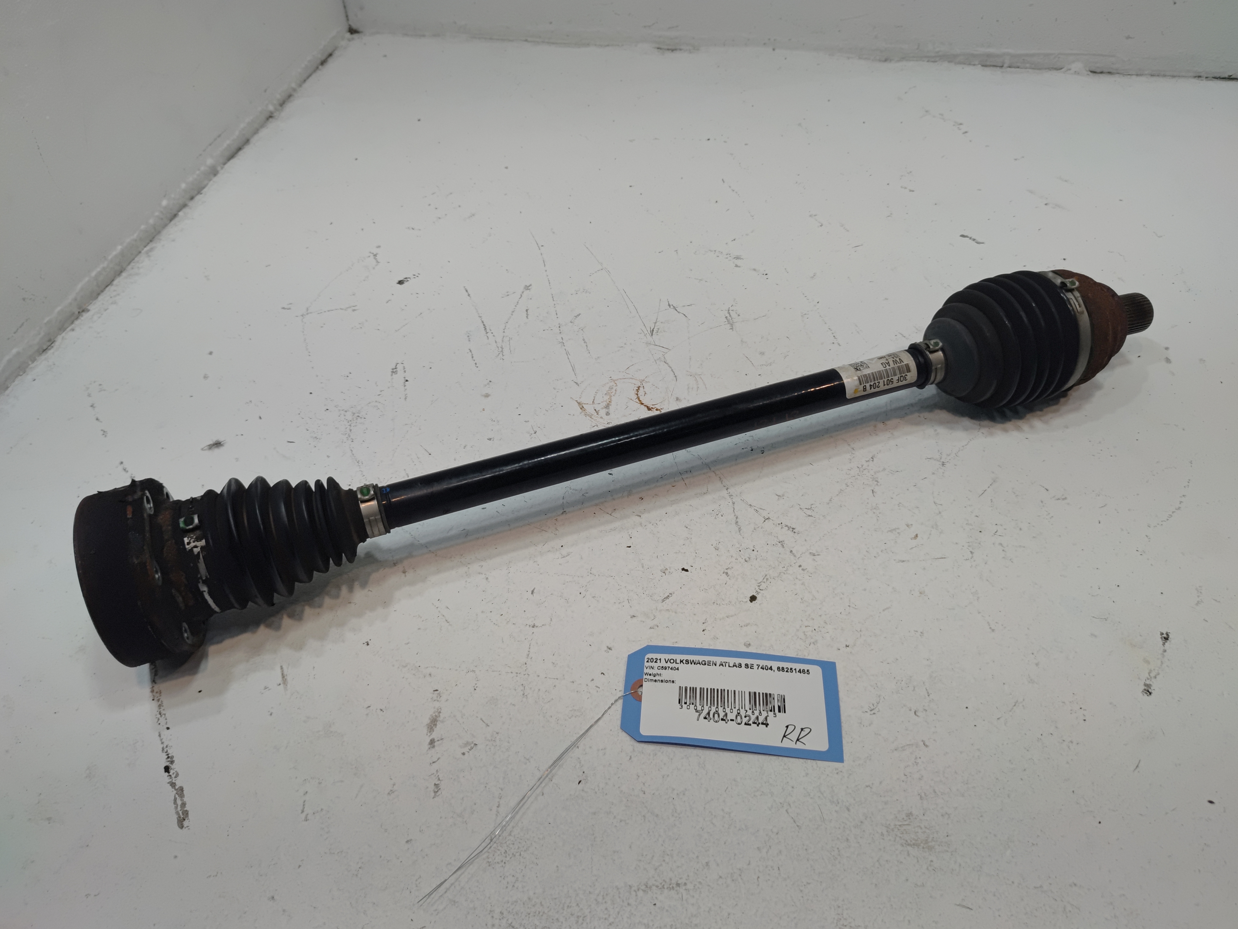 2020-2024 Volkswagen Atlas AWD Rear Passenger Side Drive Shaft Axle Assembly OEM