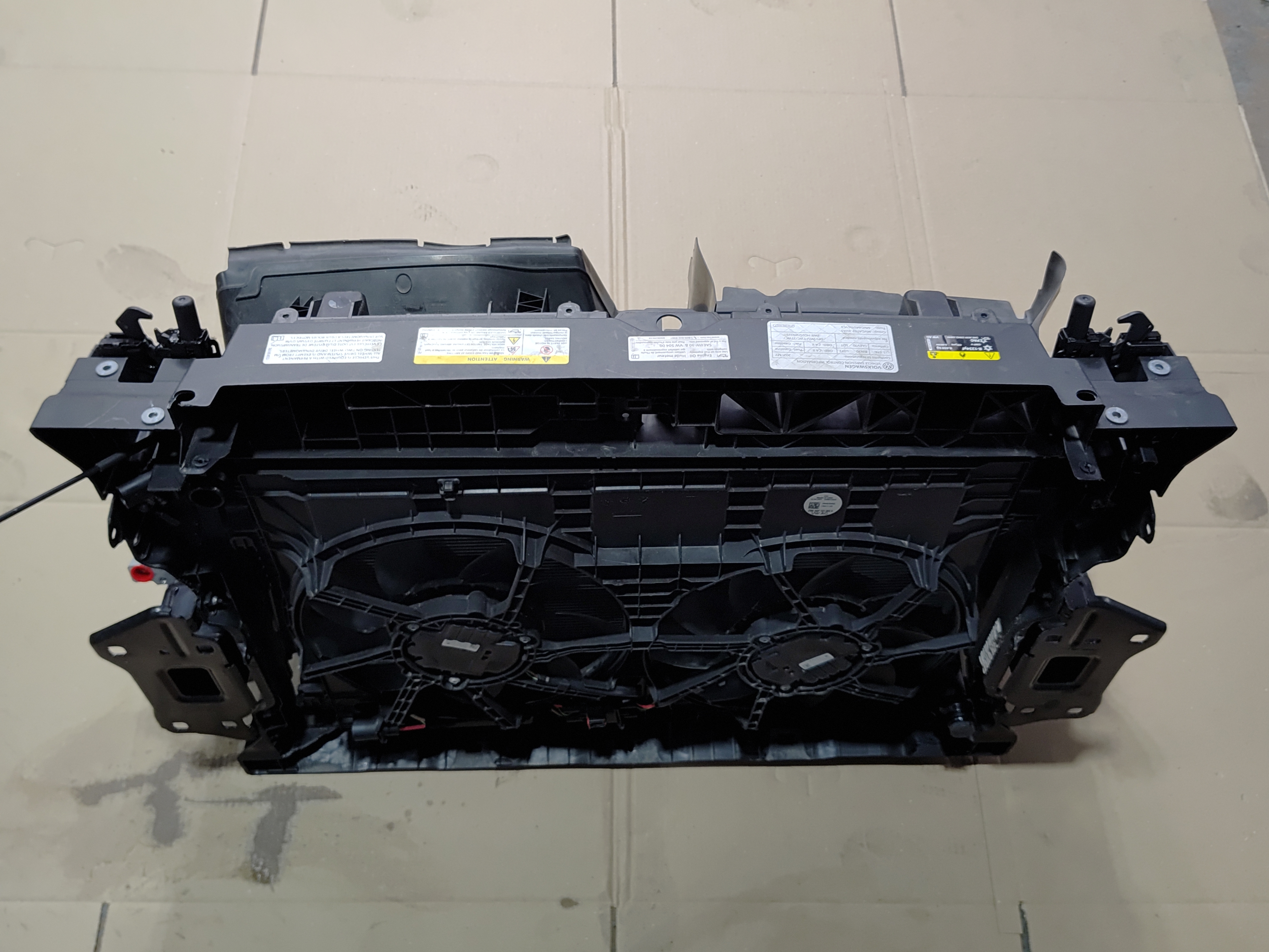 2021 Volkswagen Atlas 3.6L Engine Cooling Radiator w/Core Support Assembly OEM