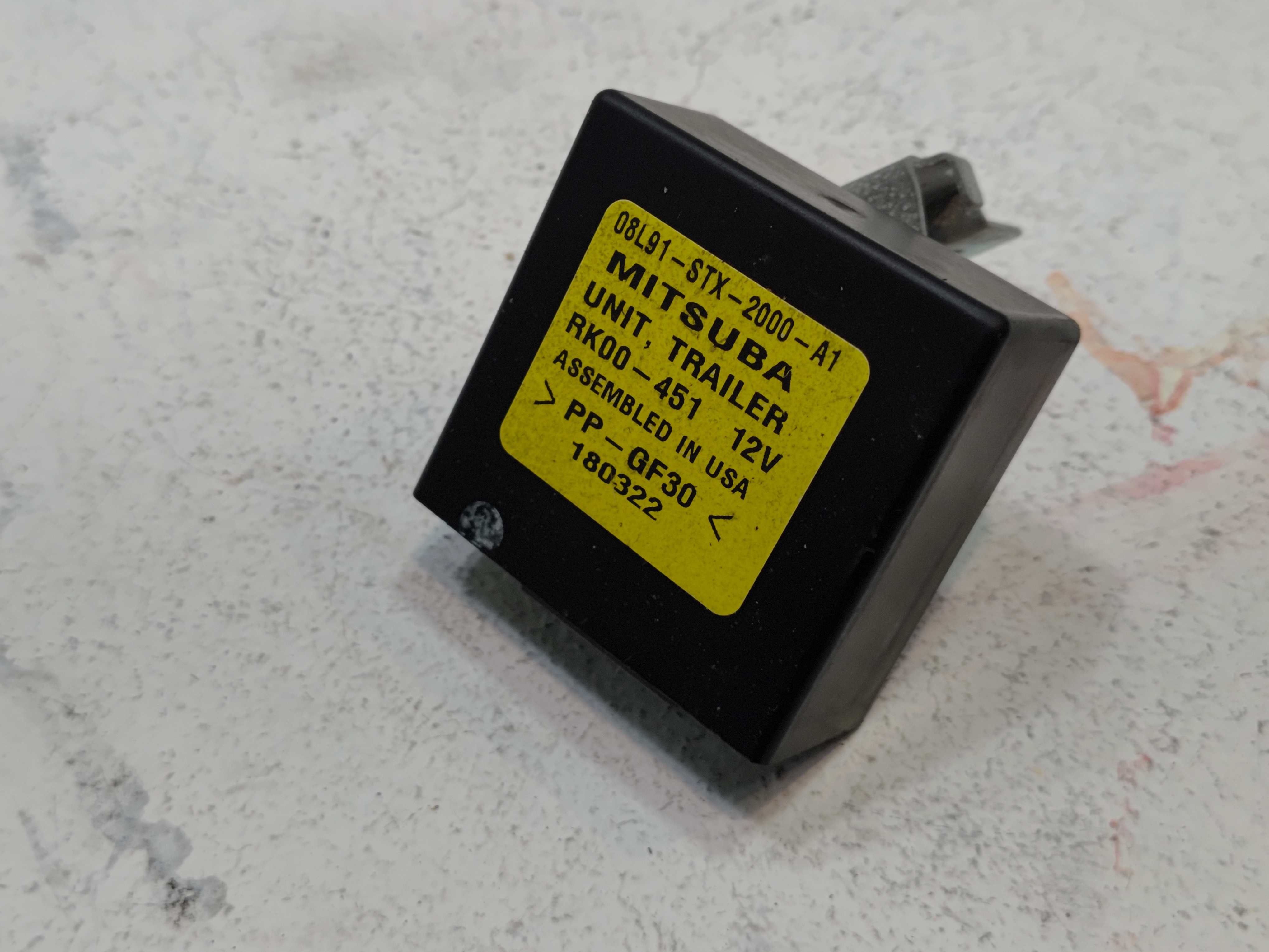 2016-2021 Honda Pilot Trailer Hitch Towing Control Module Unit OEM MITSUBA