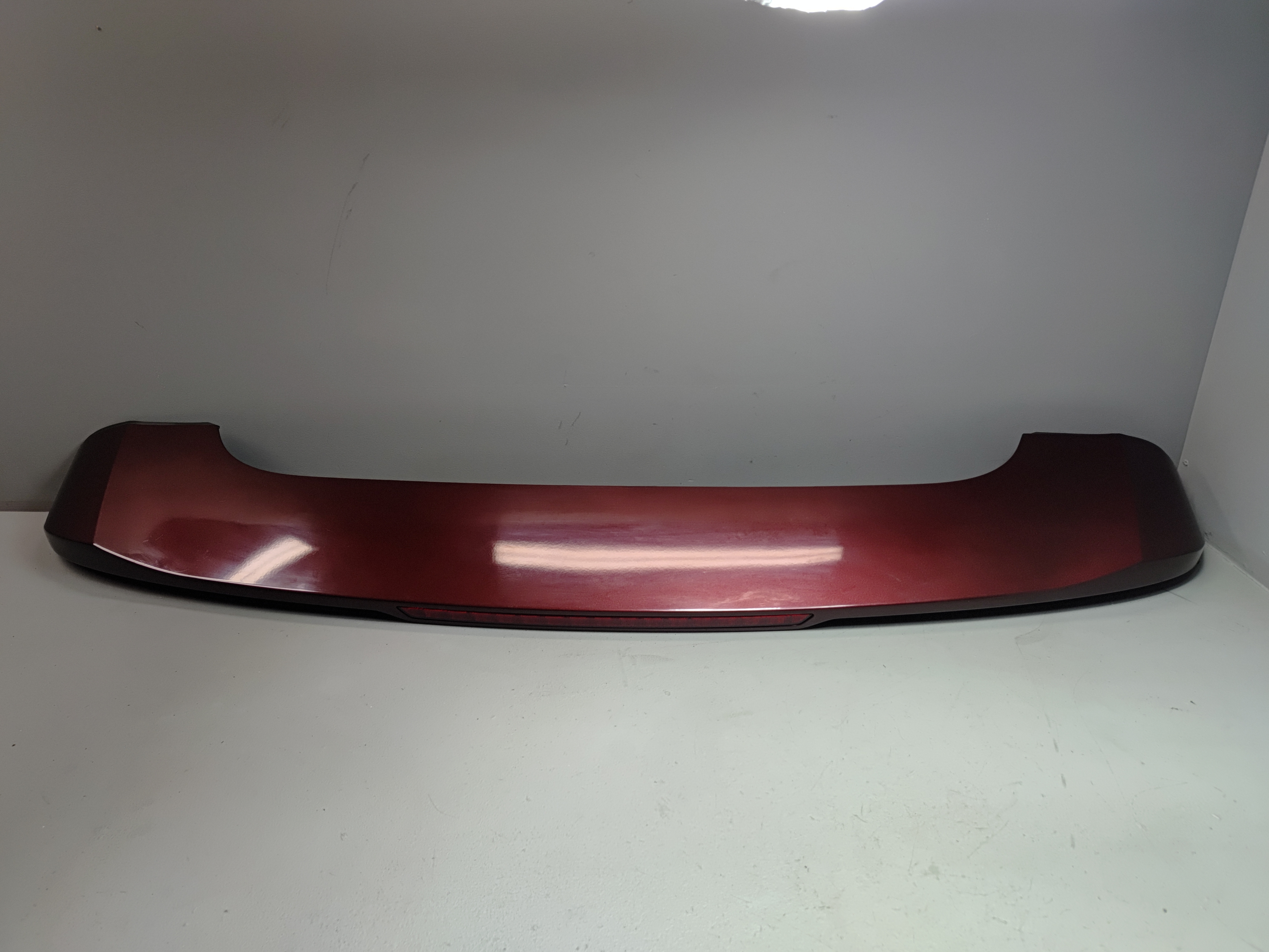 2016-17 Honda Pilot Roof Liftgate Back Door Wing Spoiler Dark Cherry OEM *R529P*