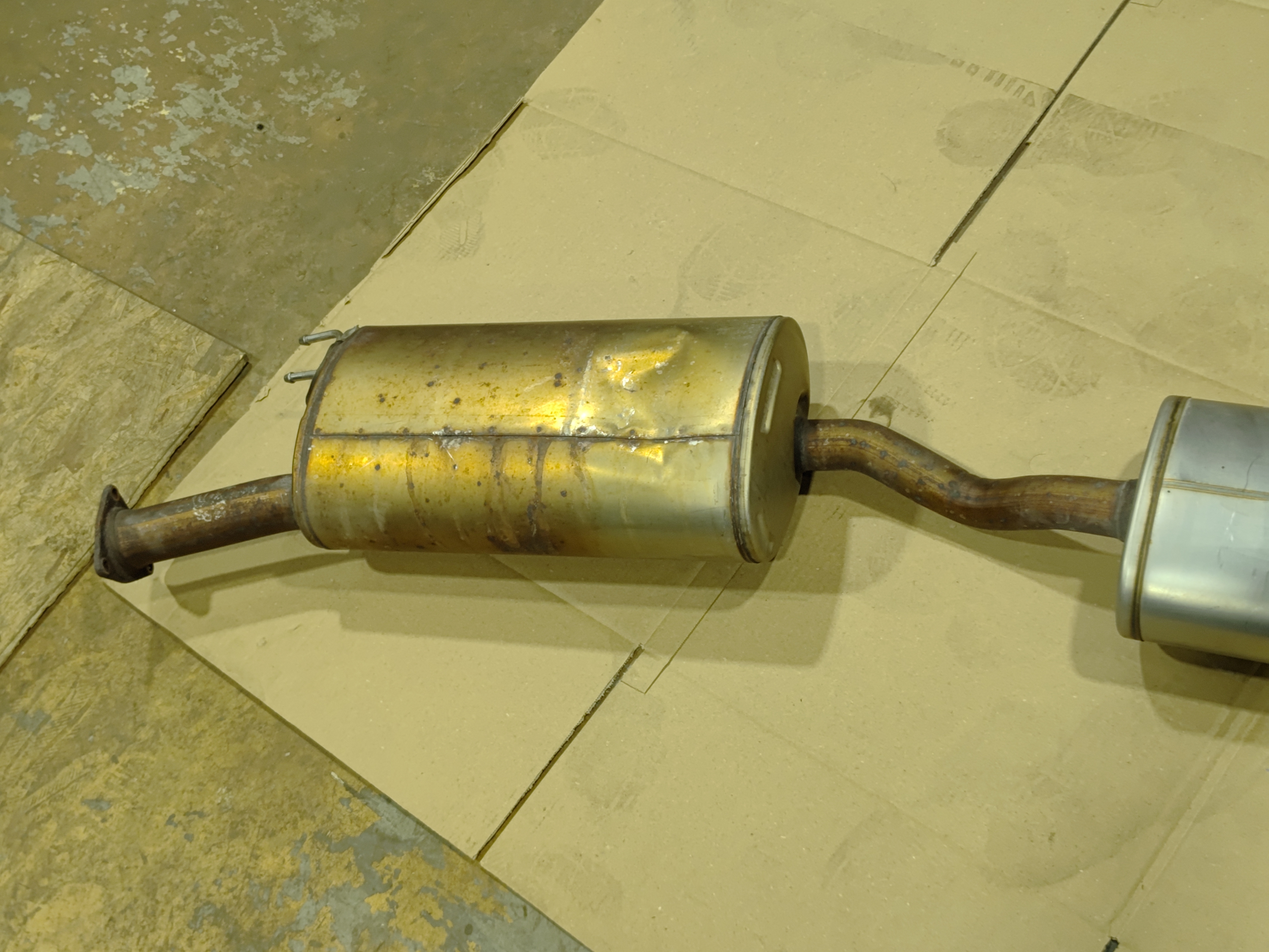 2016-2022 HONDA PILOT 3.5L REAR EXHAUST SYSTEM MUFFLER TAIL PIPE OEM