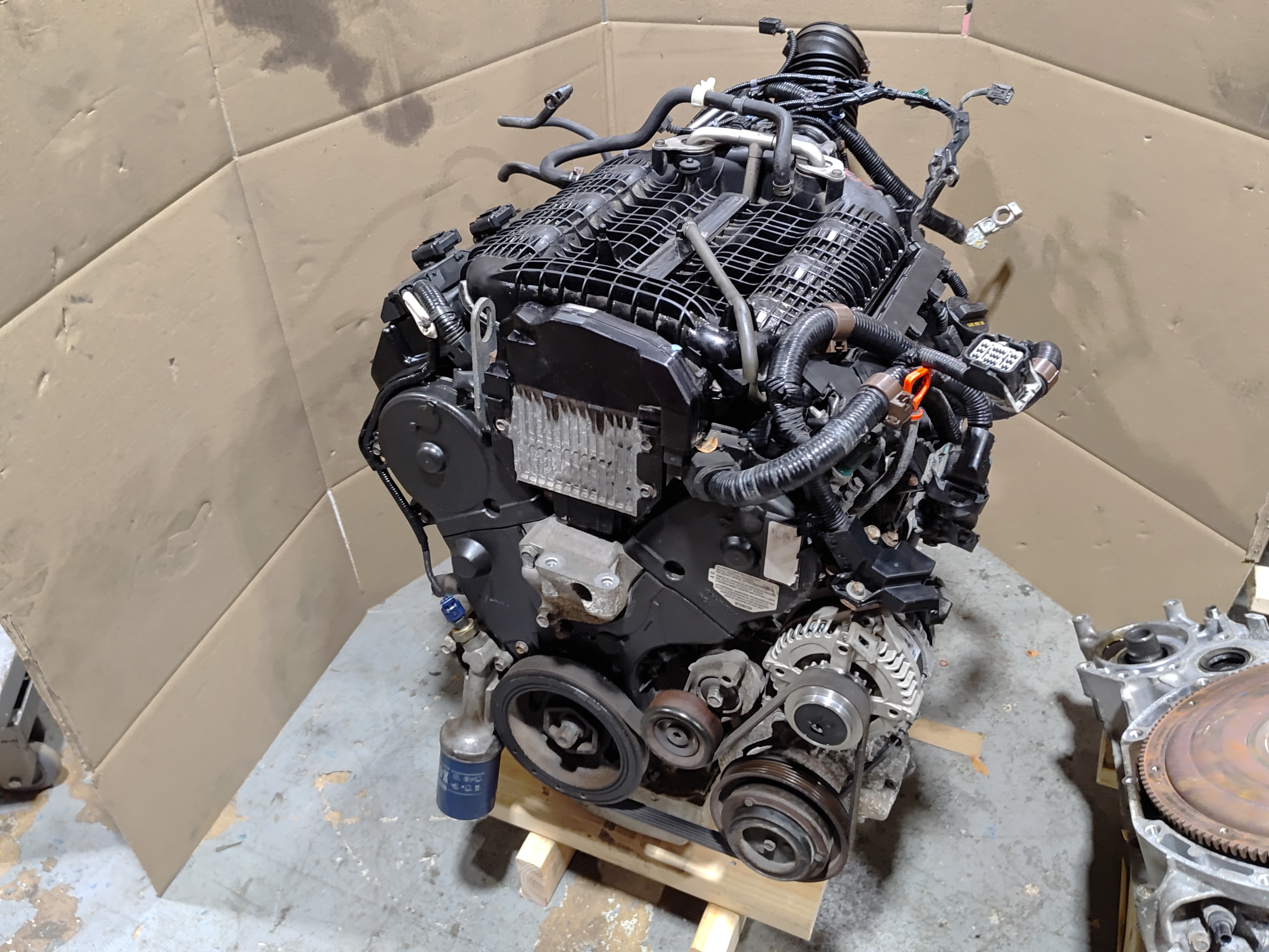 2017 Honda Pilot 3.5 AWD Engine Motor Assembly OEM