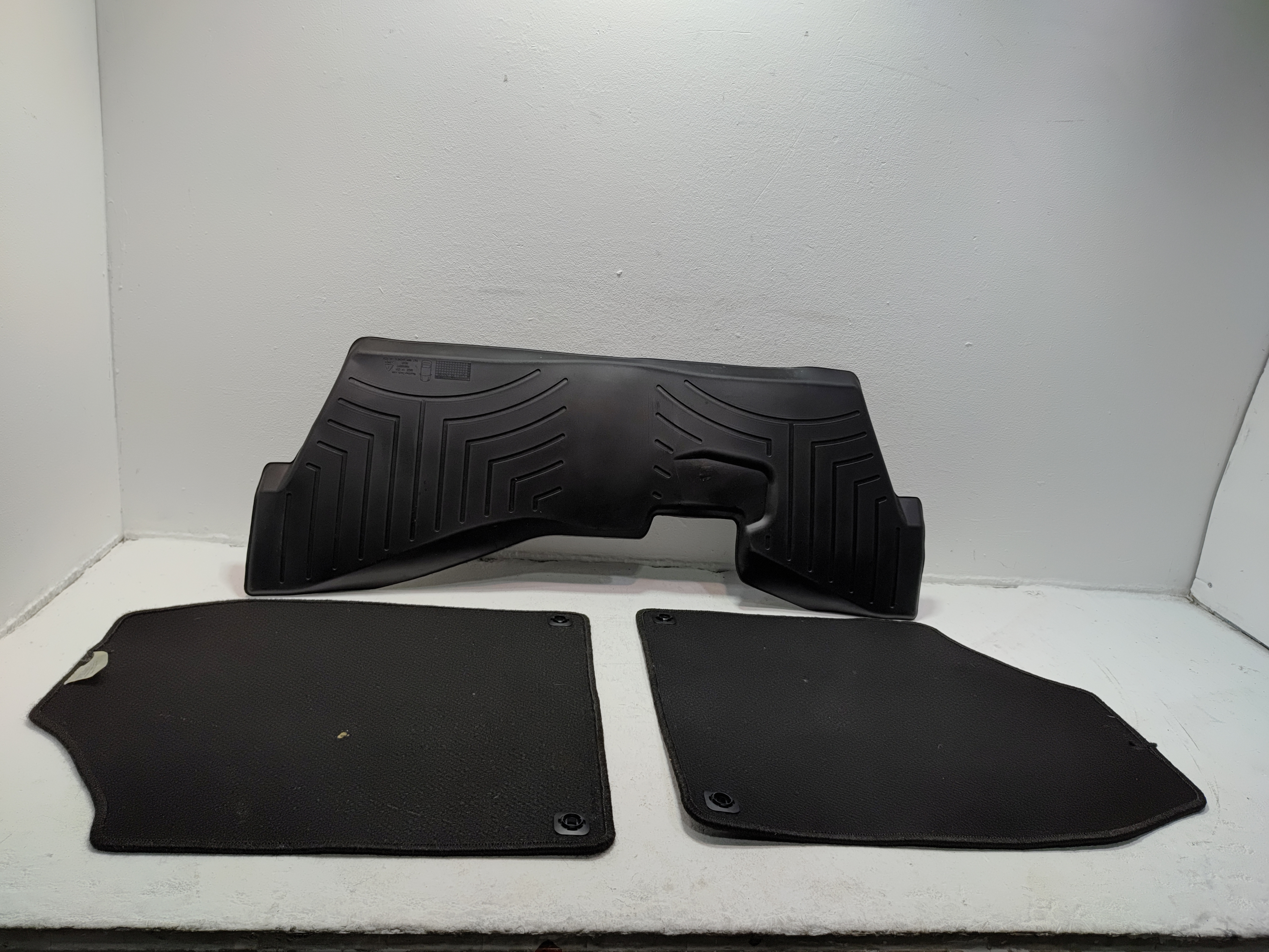 2017 ACURA MDX INTERIOR FLOOR CARPET LINER COVER MAT SET OF 3 OEM