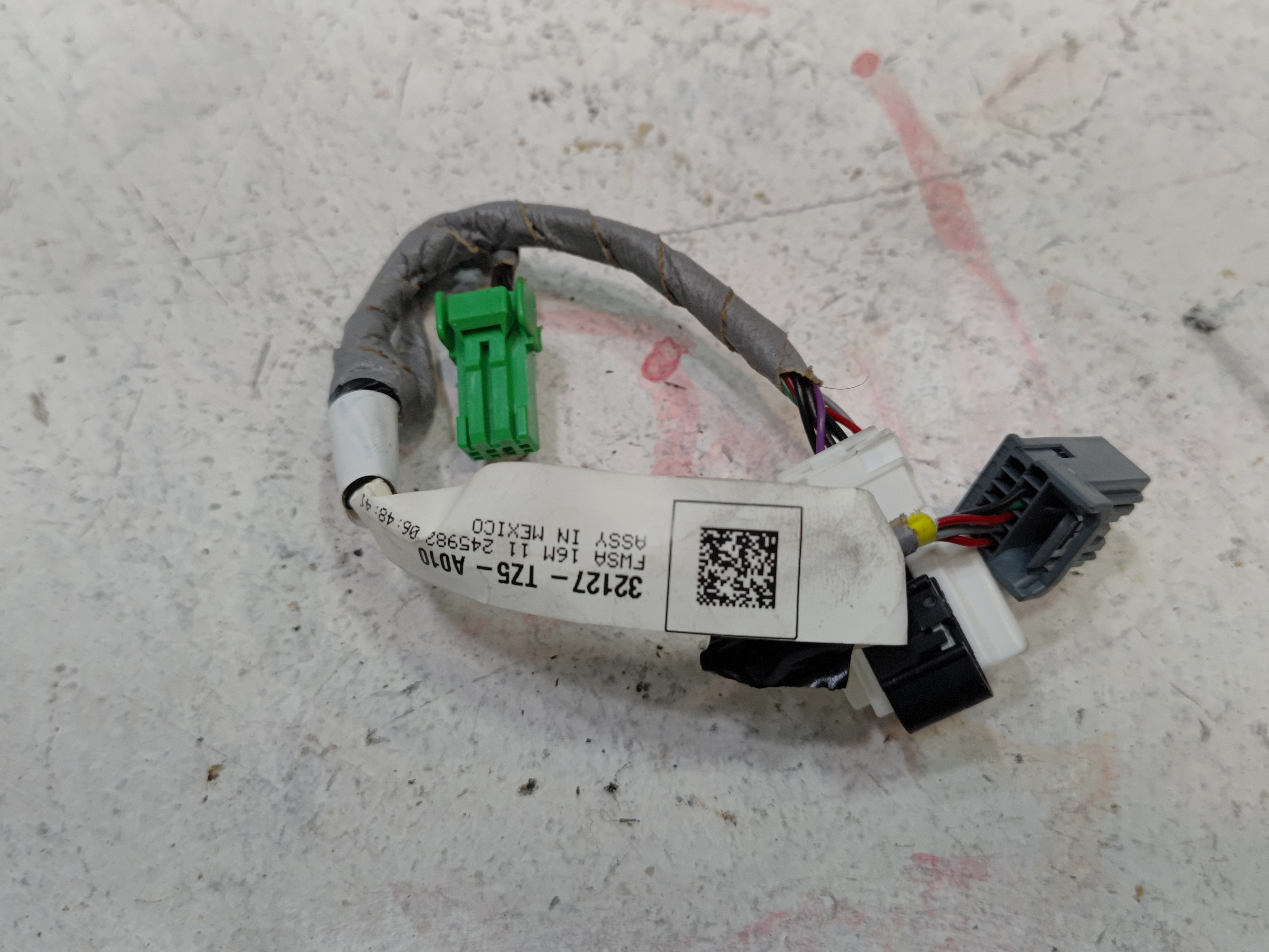 2017-2020 ACURA MDX CENTER CONSOLE REARWARD PANEL WIRE WIRING HARNESS CABLE OEM