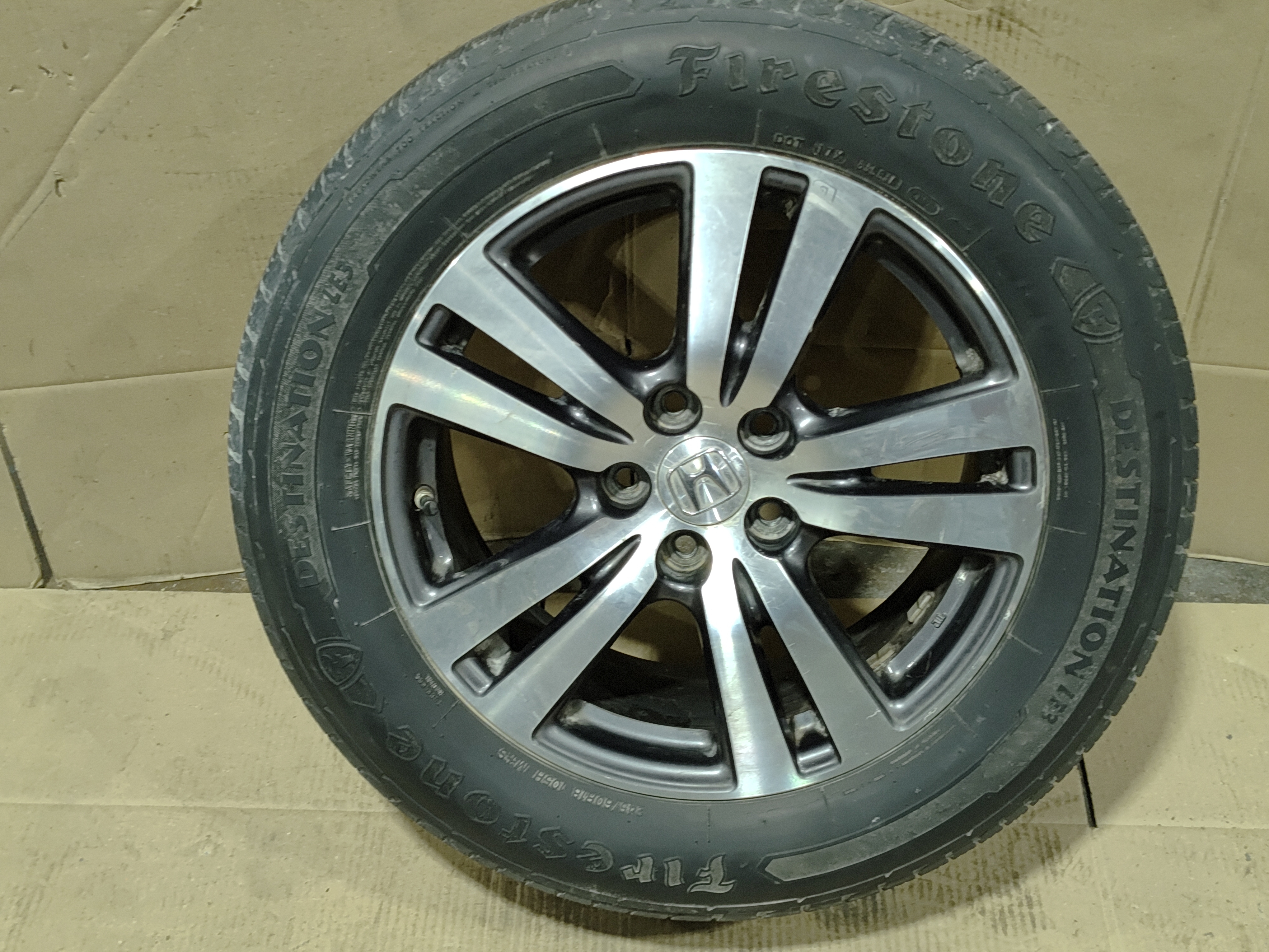 2016-2018 Honda Pilot Wheel Rim R18x8J 245/60 OEM IA