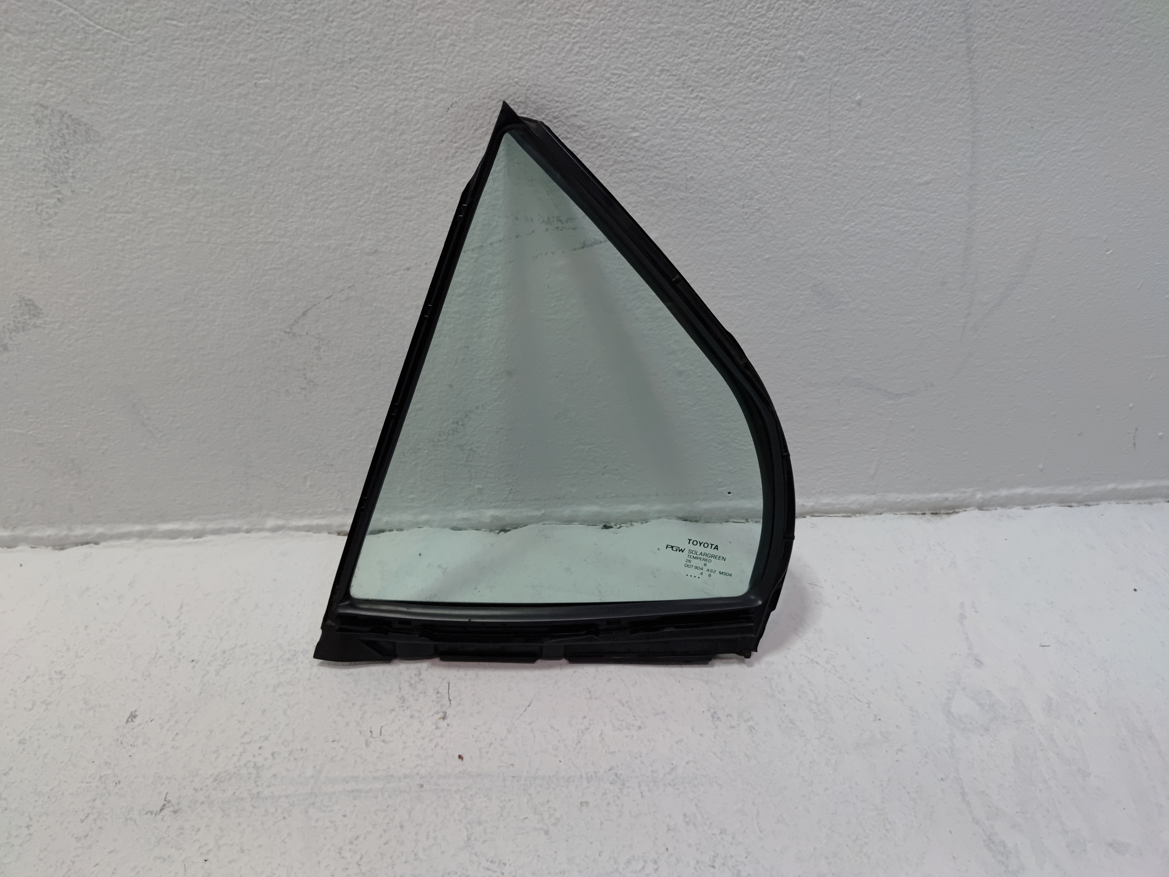 2018 - 2024 Toyota Camry Rear Left Driver Side Quarter Window Glass OEM
