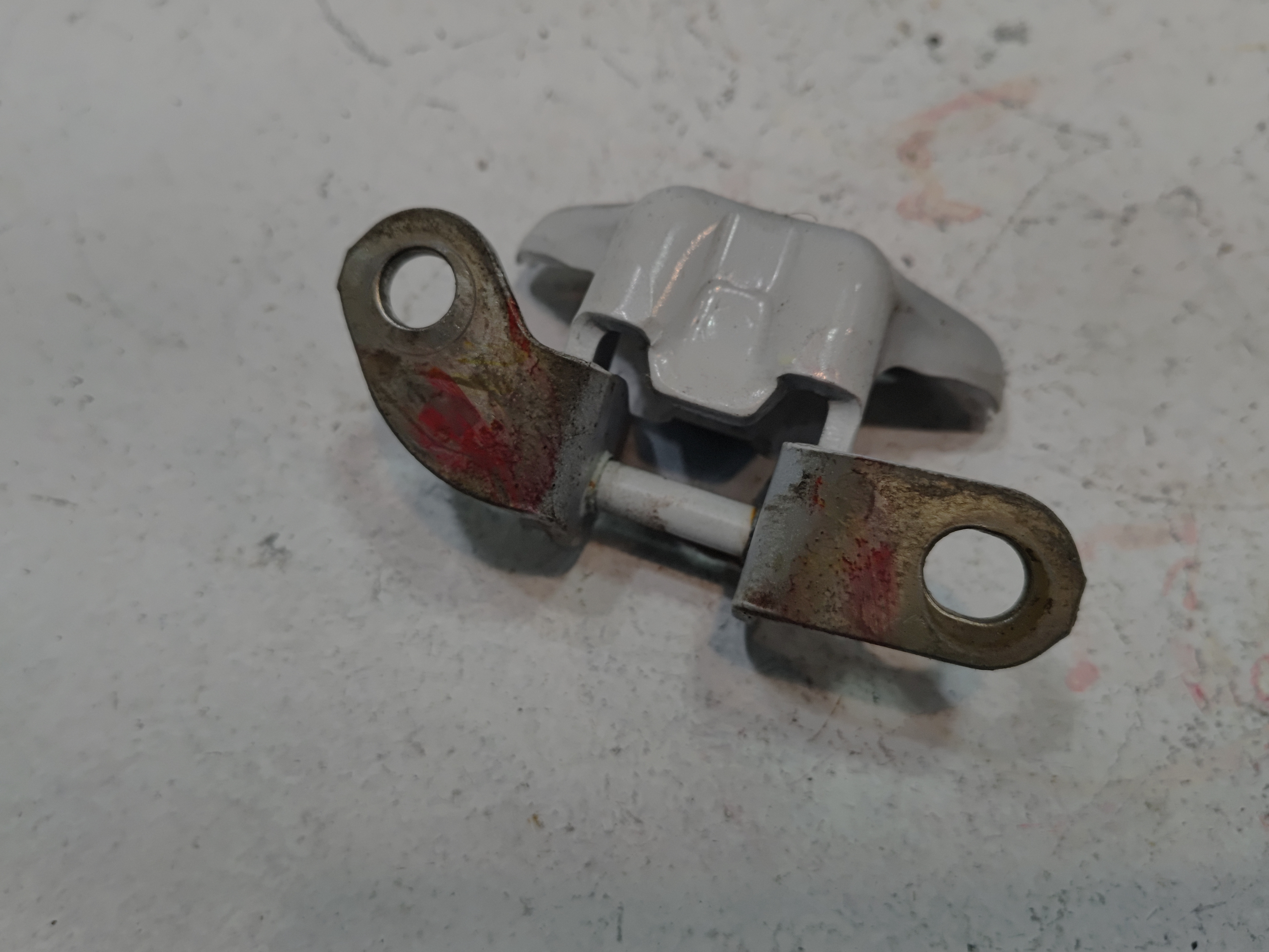 2009-2025 TOYOTA CAMRY REAR LEFT DRIVER SIDE DOOR UPPER HINGE WHITE * 089 * OEM