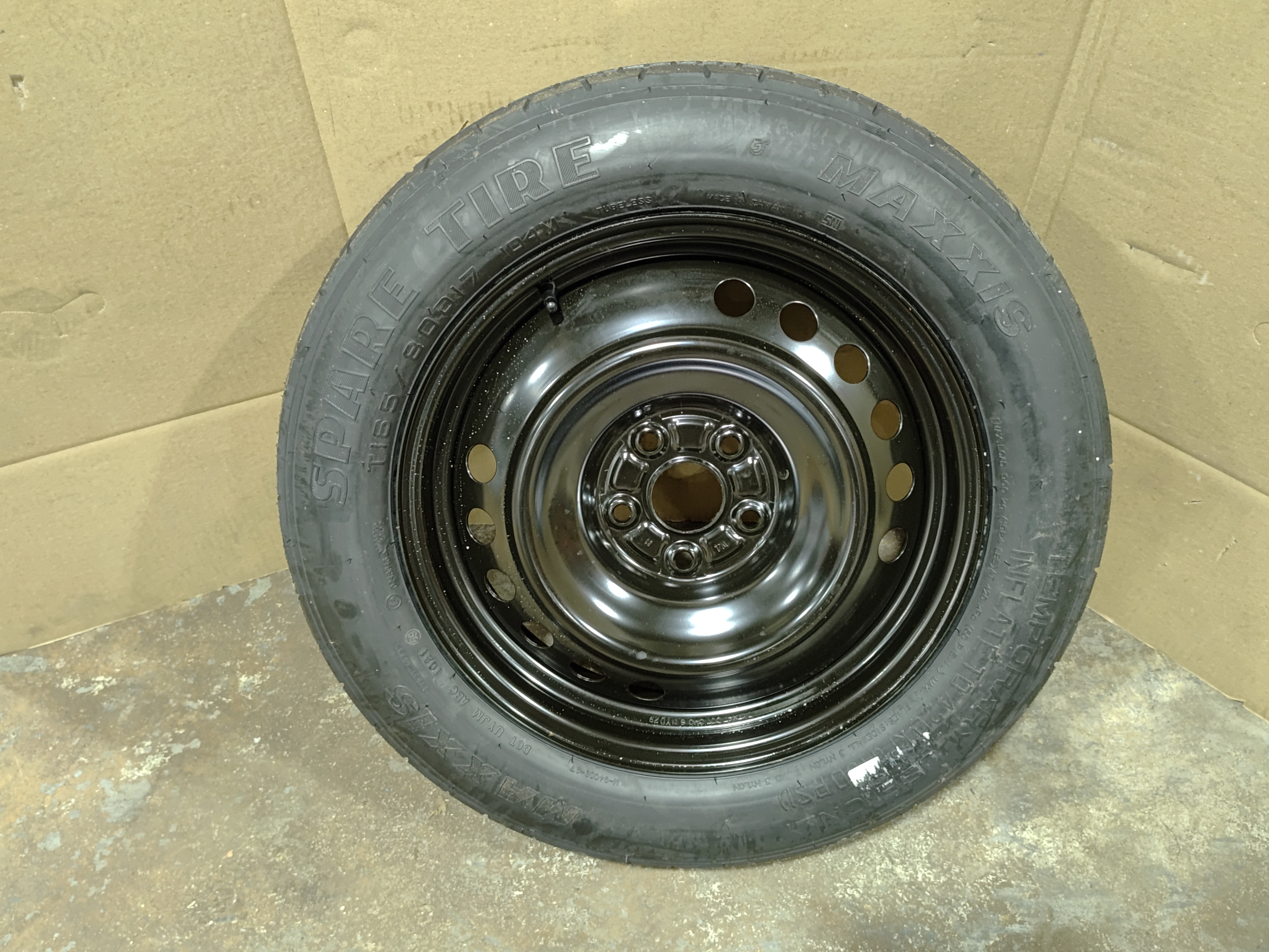 OEM SPARE WHEEL TIRE MAXXIS 17