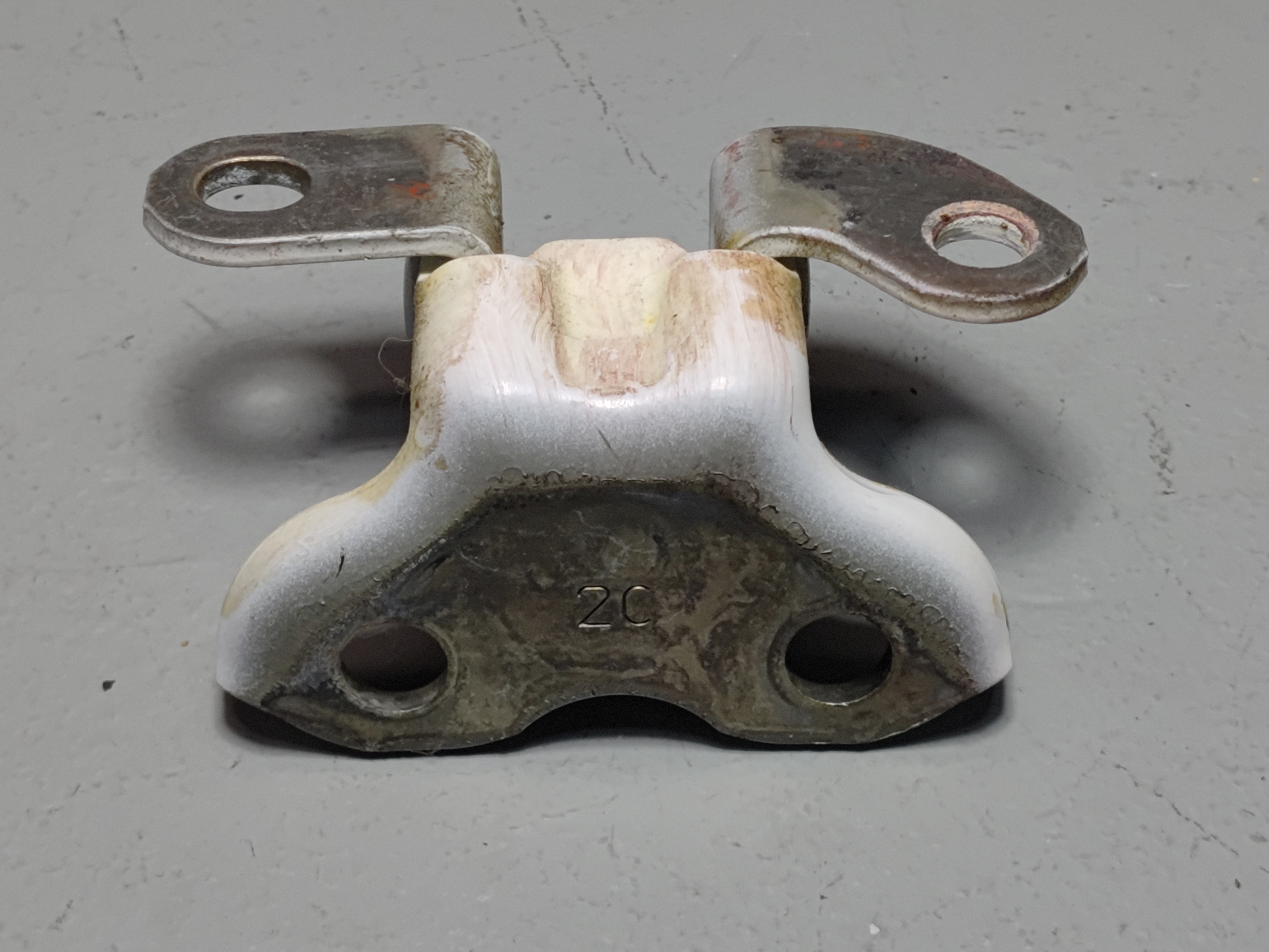 2013-2025 Toyota RAV4 Rear Left Driver Side Door Upper Hinge *040* OEM White