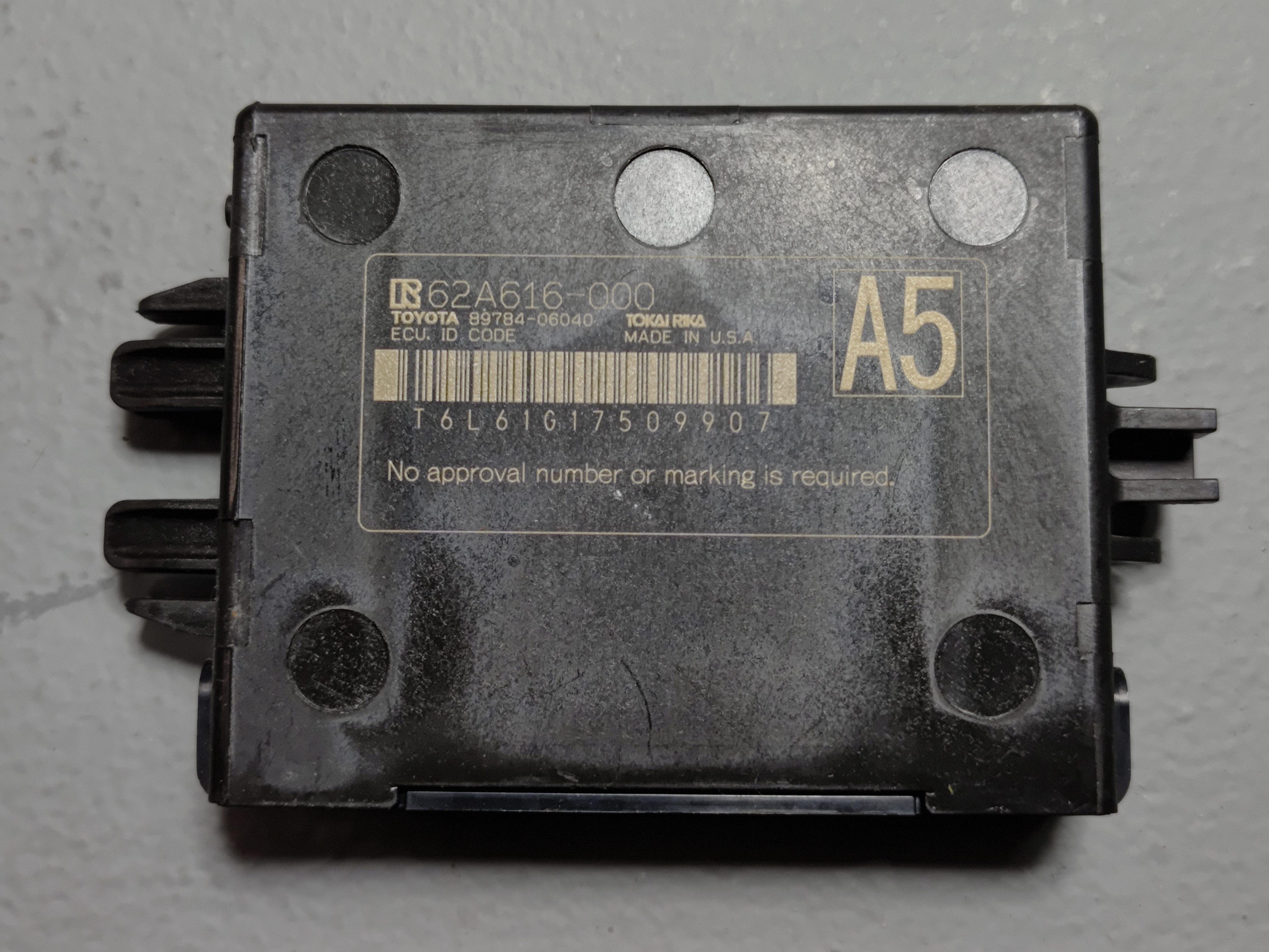 2019-2022 Toyota RAV4 Anti Theft Locking Immobilizer Control Module Unit OEM