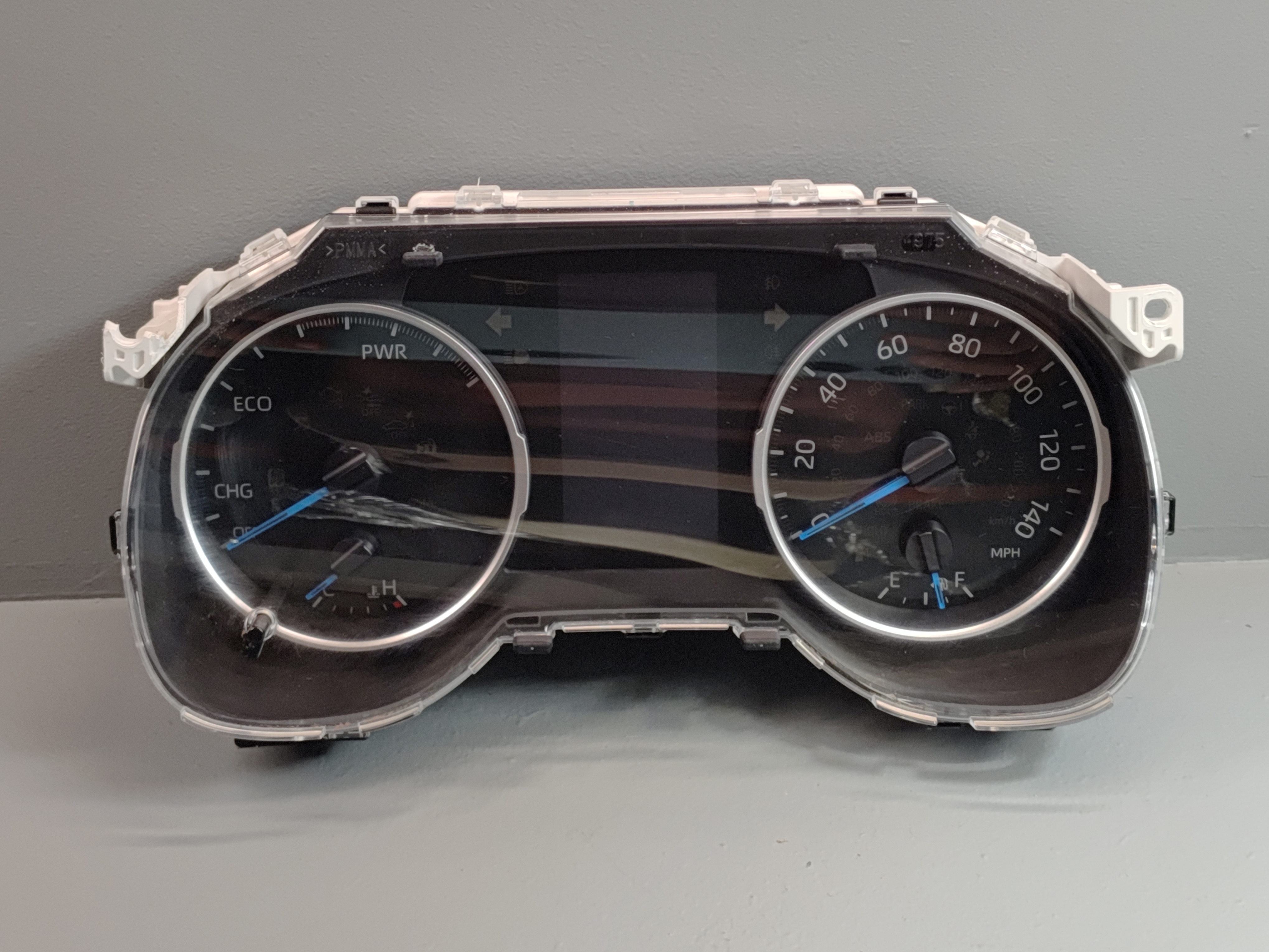 DEFECT 2020-2021 TOYOTA RAV4 HYBRID SPEEDOMETER INSTRUMENT GAUGE CLUSTER OEM 86K