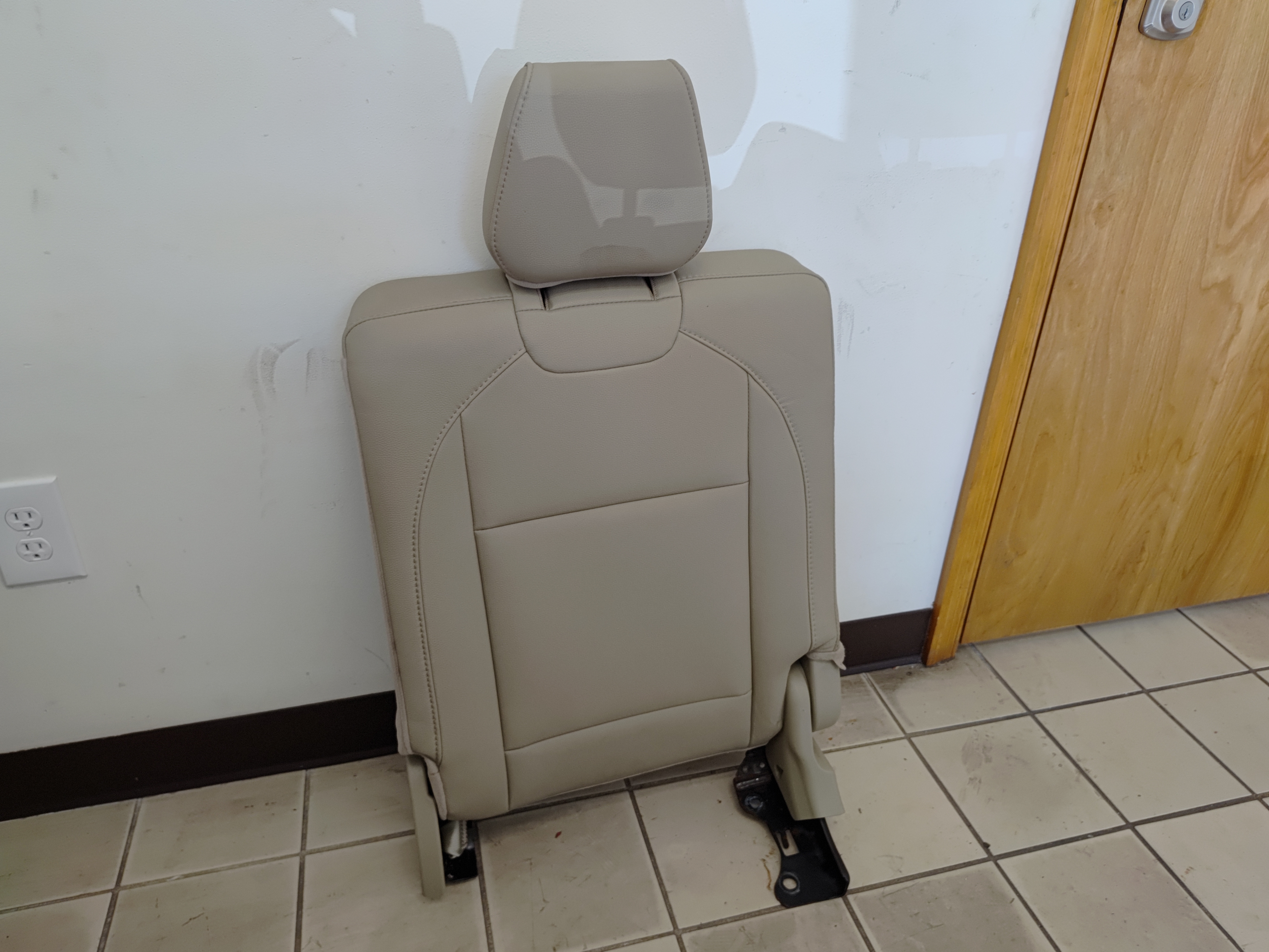 2014-2020 Acura Mdx 3 Row Rear Left Driver Side Seat Back Cover OEM