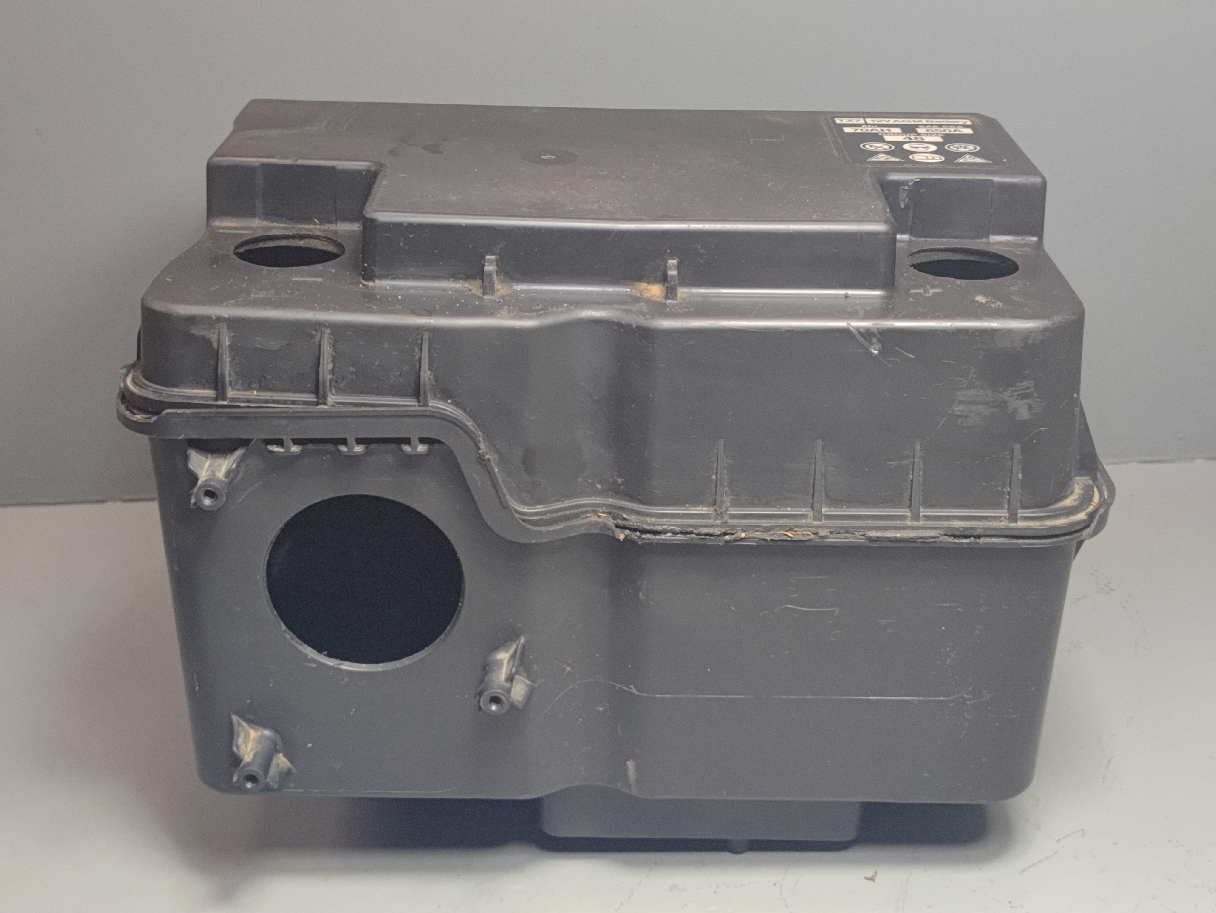 HONDA PILOT BATTERY TRAY BOX LOWER & UPPER HOLDER BRACKET COVER  2019-2022 OEM