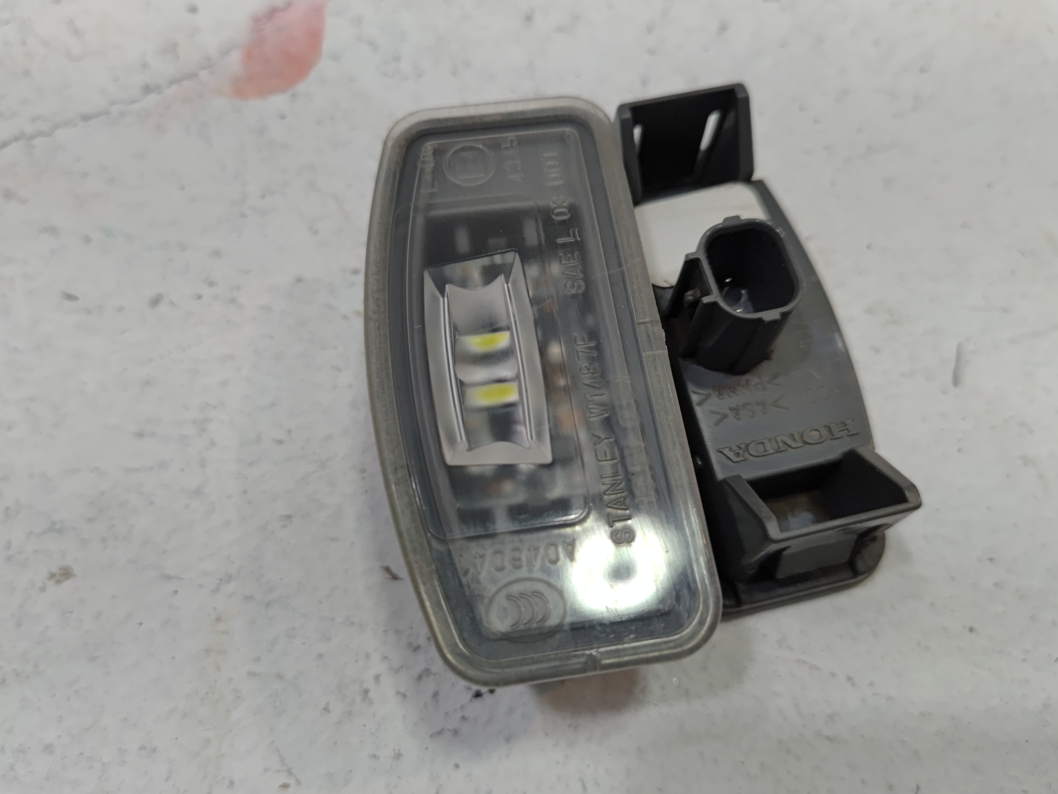 2016-2022 Honda Pilot Rear Left & Right Side License Plate Light Lamp OEM