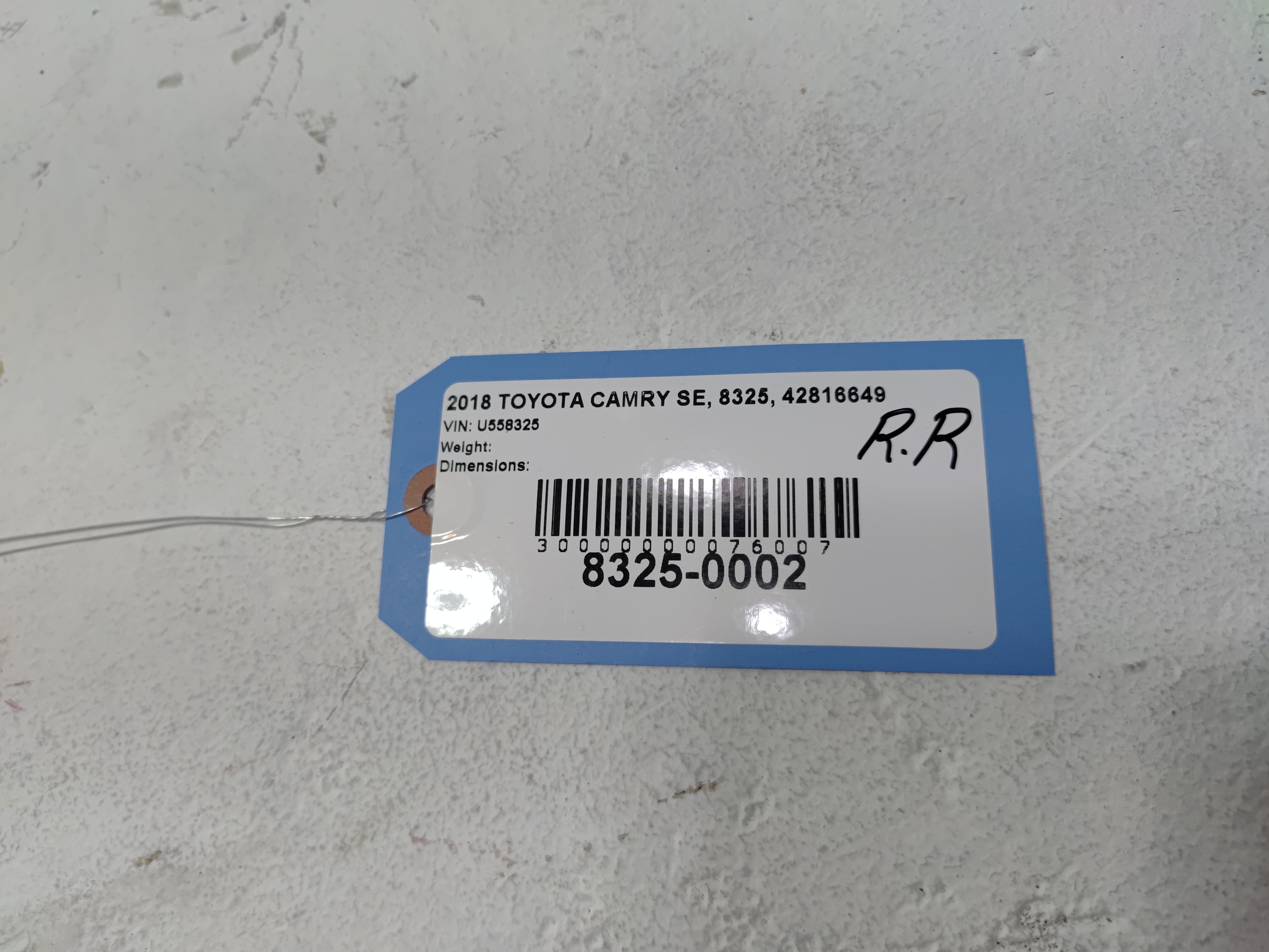 2018-2024 TOYOTA CAMRY REAR RIGHT PASSENGER SIDE DOOR LOCK LATCH ACTUATOR OEM