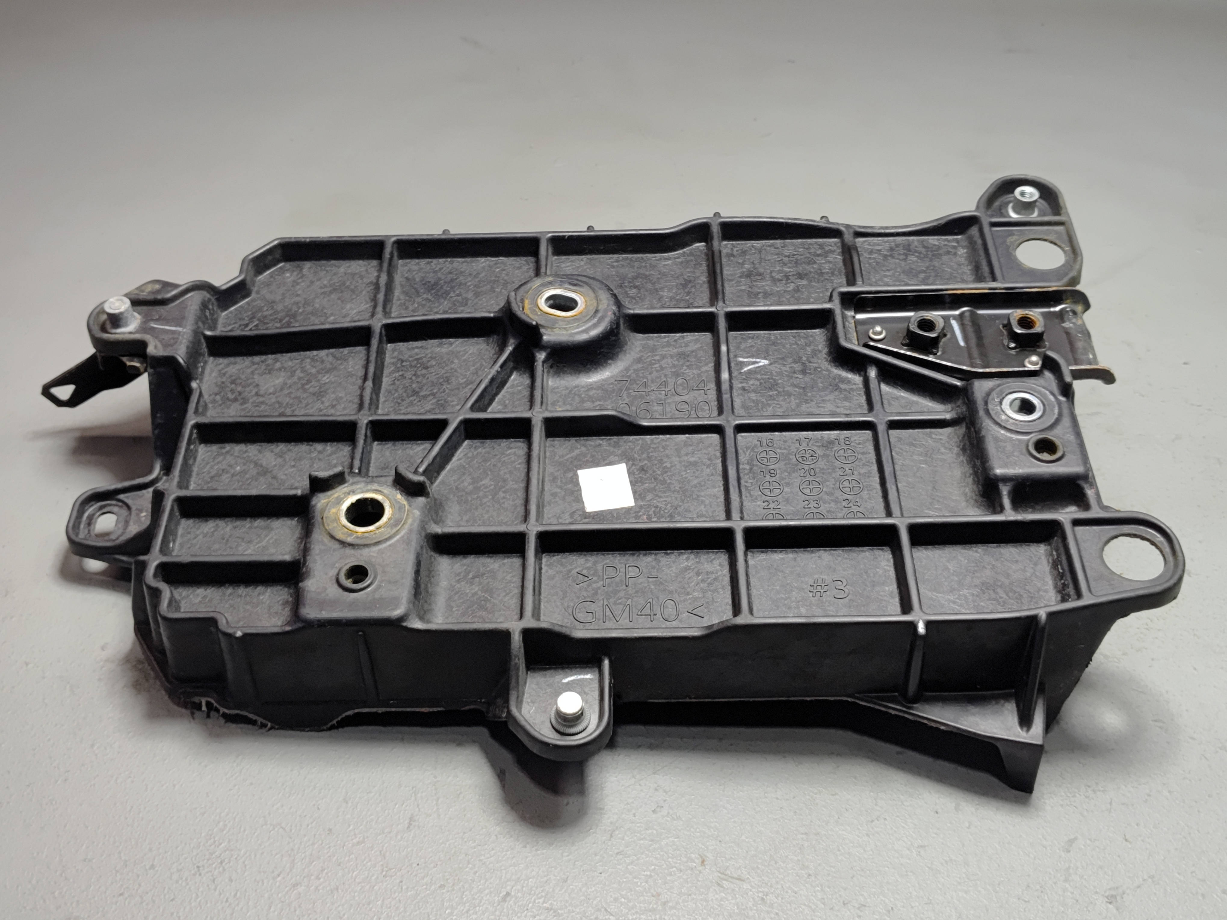 2018-2024 TOYOTA CAMRY BATTERY TRAY HOLDER LOWER SUPPORT BRACKET MOUNT OEM