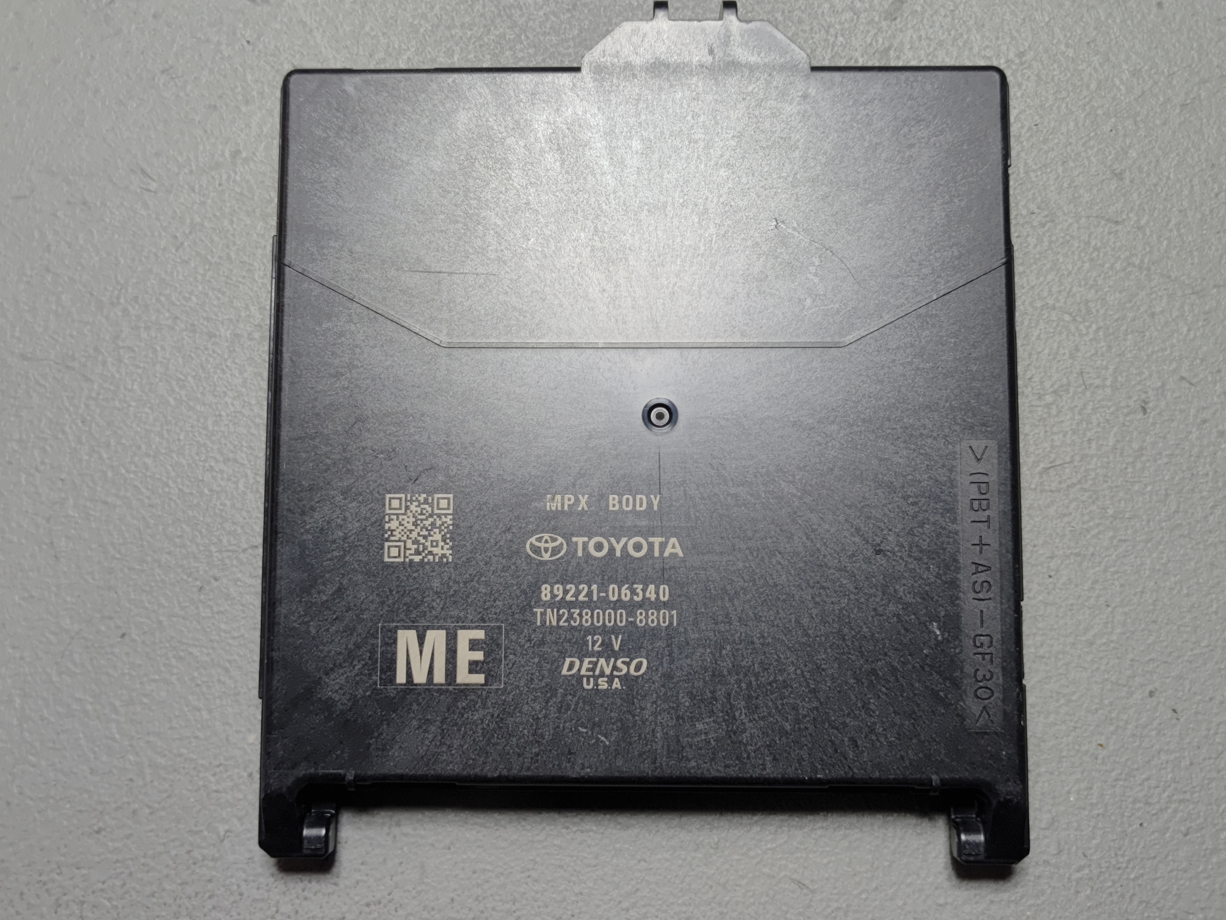 TOYOTA CAMRY  2018 MPX BODY MULTIPLEX NETWORK BODY MODULE OEM