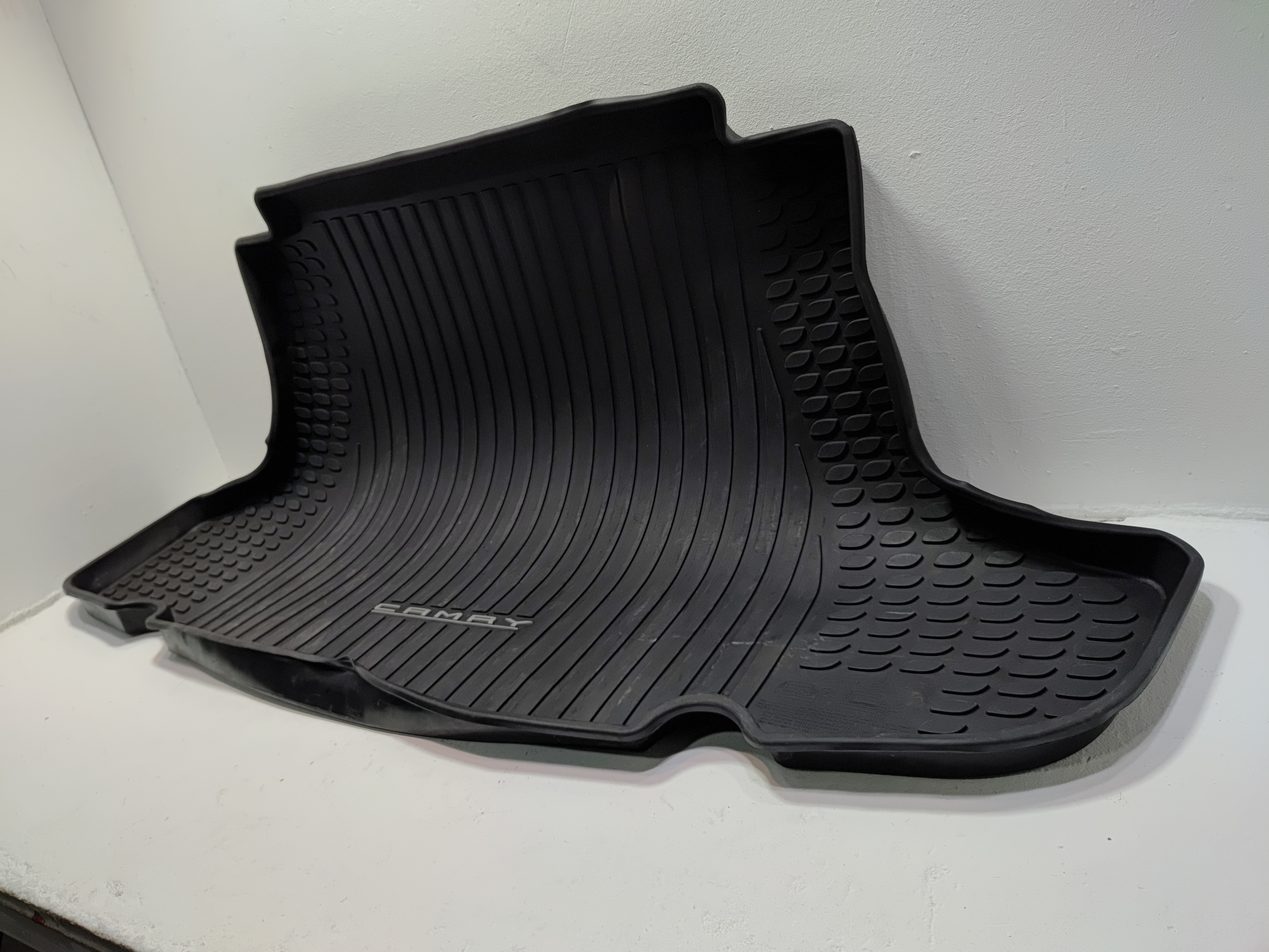 OEM TOYOTA CAMRY 2018-2025 TRUNK ALL WEATHER CARGO TRAY FLOOR RUBBER MAT
