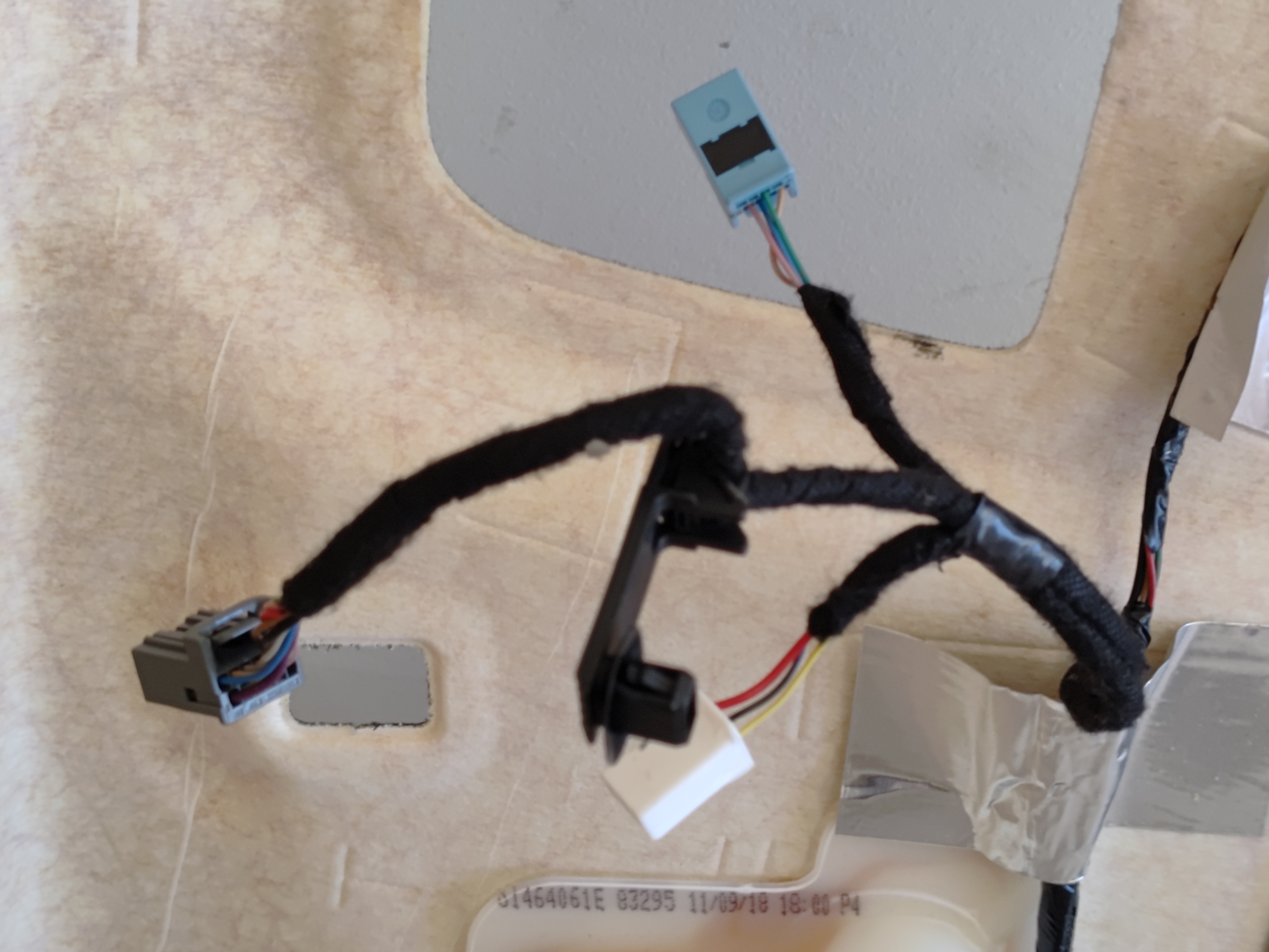 2019 HONDA CIVIC COUPE UPPER INTERIOR ROOF COVER TRIM CEILING HEADLINER OEM