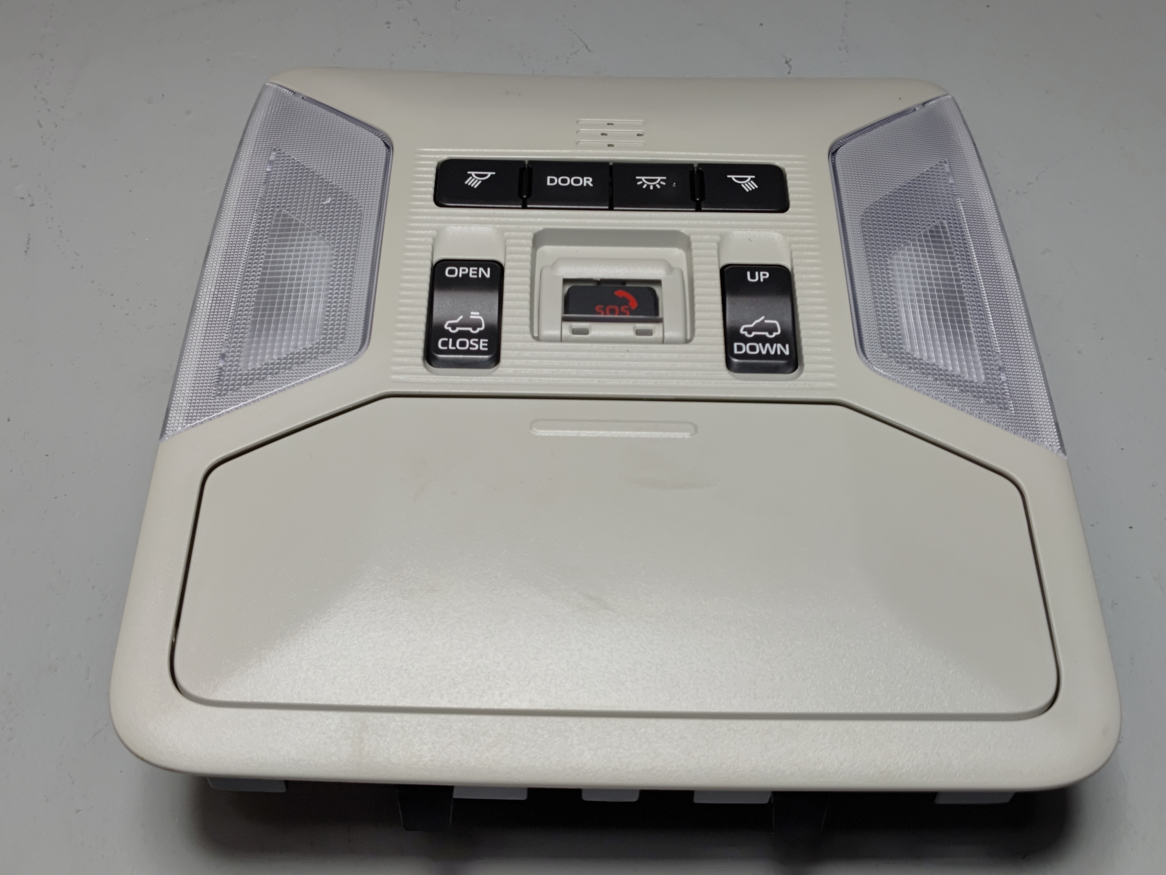 19-21 Toyota RAV4 Front Roof Overhead Console Dome Map Light Lamp W/ Sunroof OEM