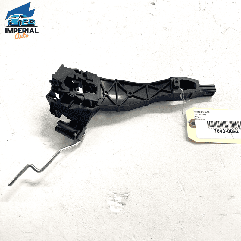 2023 MAZDA CX-50 REAR DRIVER SIDE DOOR EXTERIOR OUTER HANDLE BASE BRACKET O