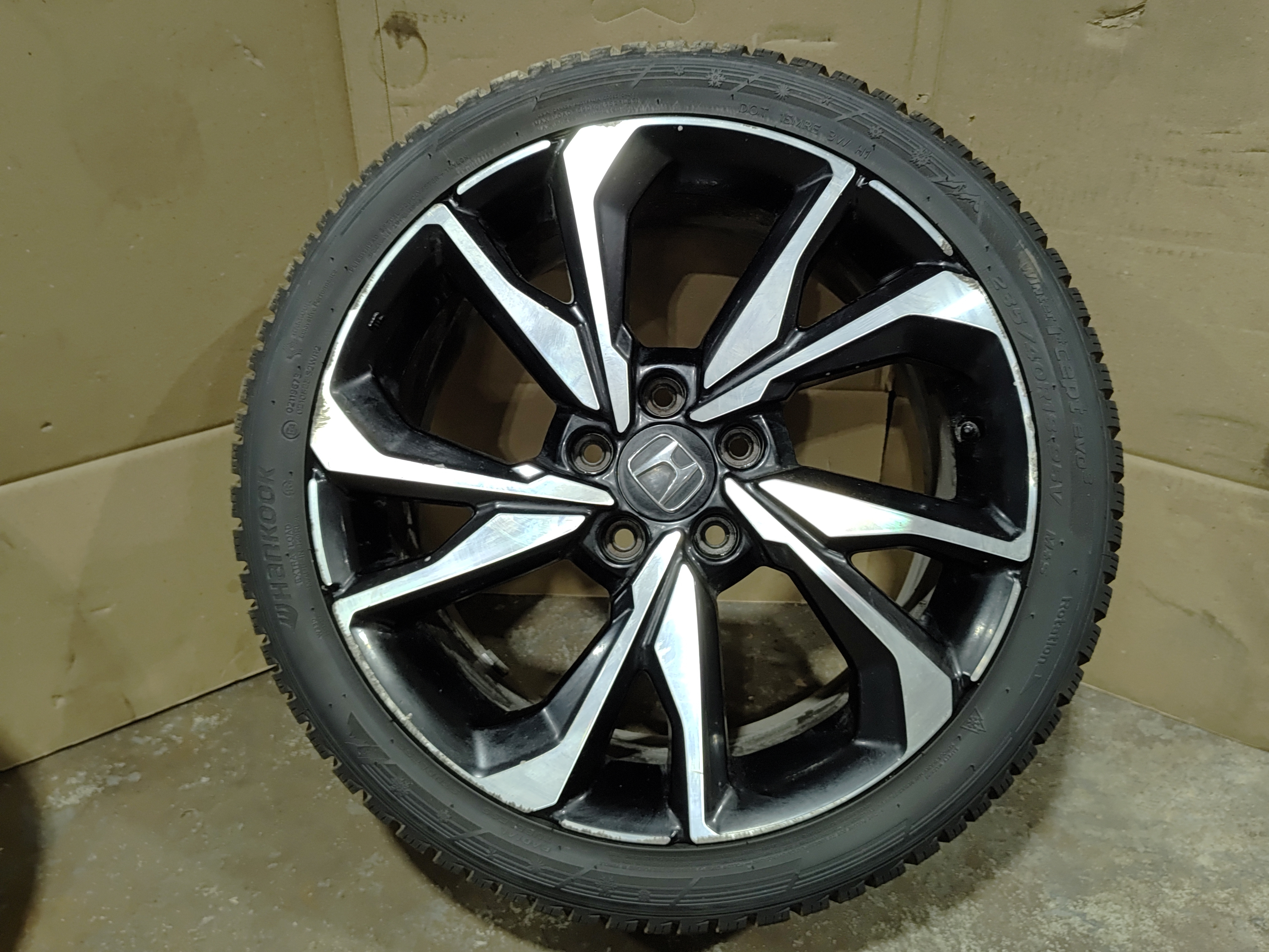 2017-2019 Honda Civic Si Wheel Rim R18 8J 235/40 ET50 OEM