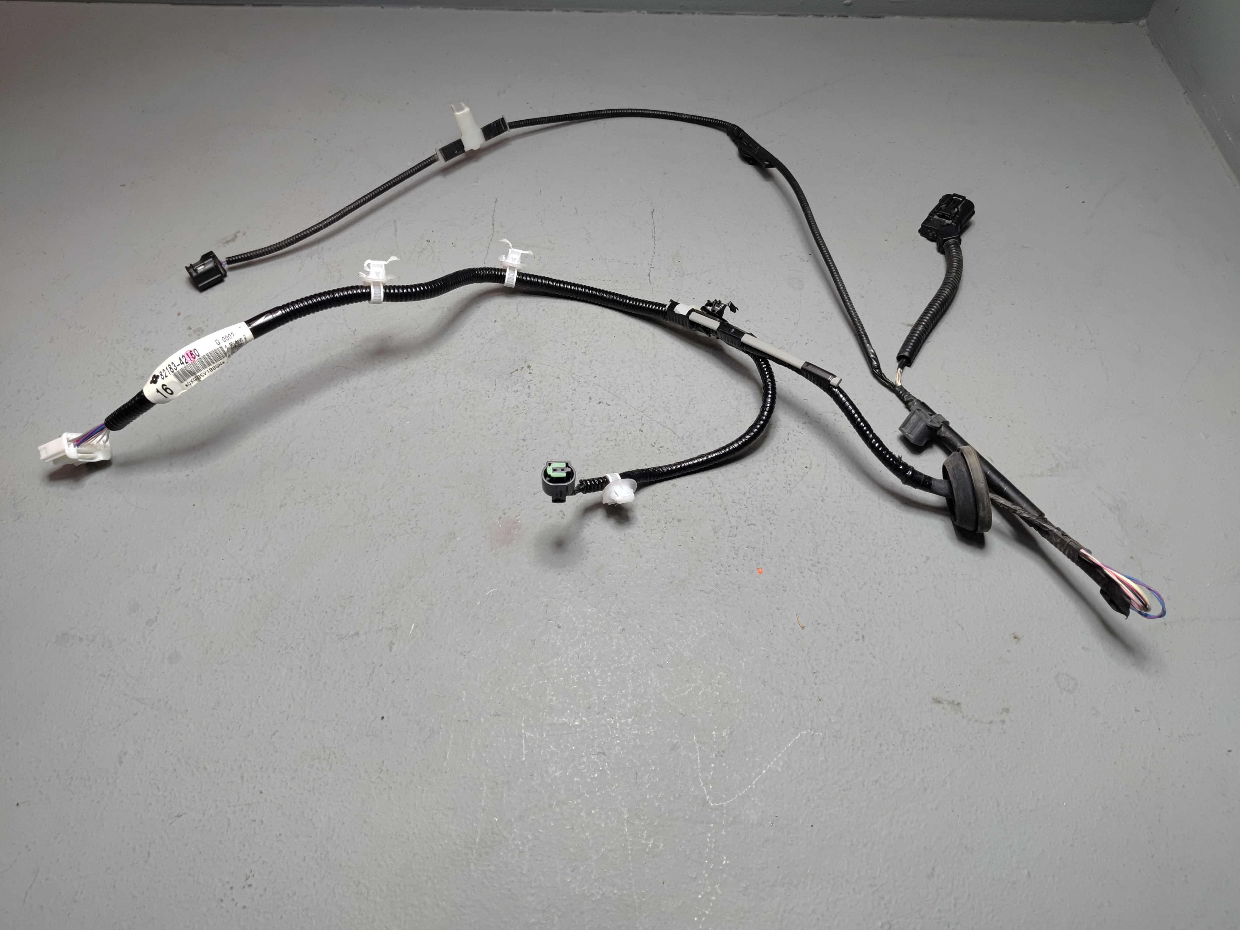 2019-2022 Toyota RAV4 Hybrid Trunk Luggage Room Compartment Wire  Harness OEM