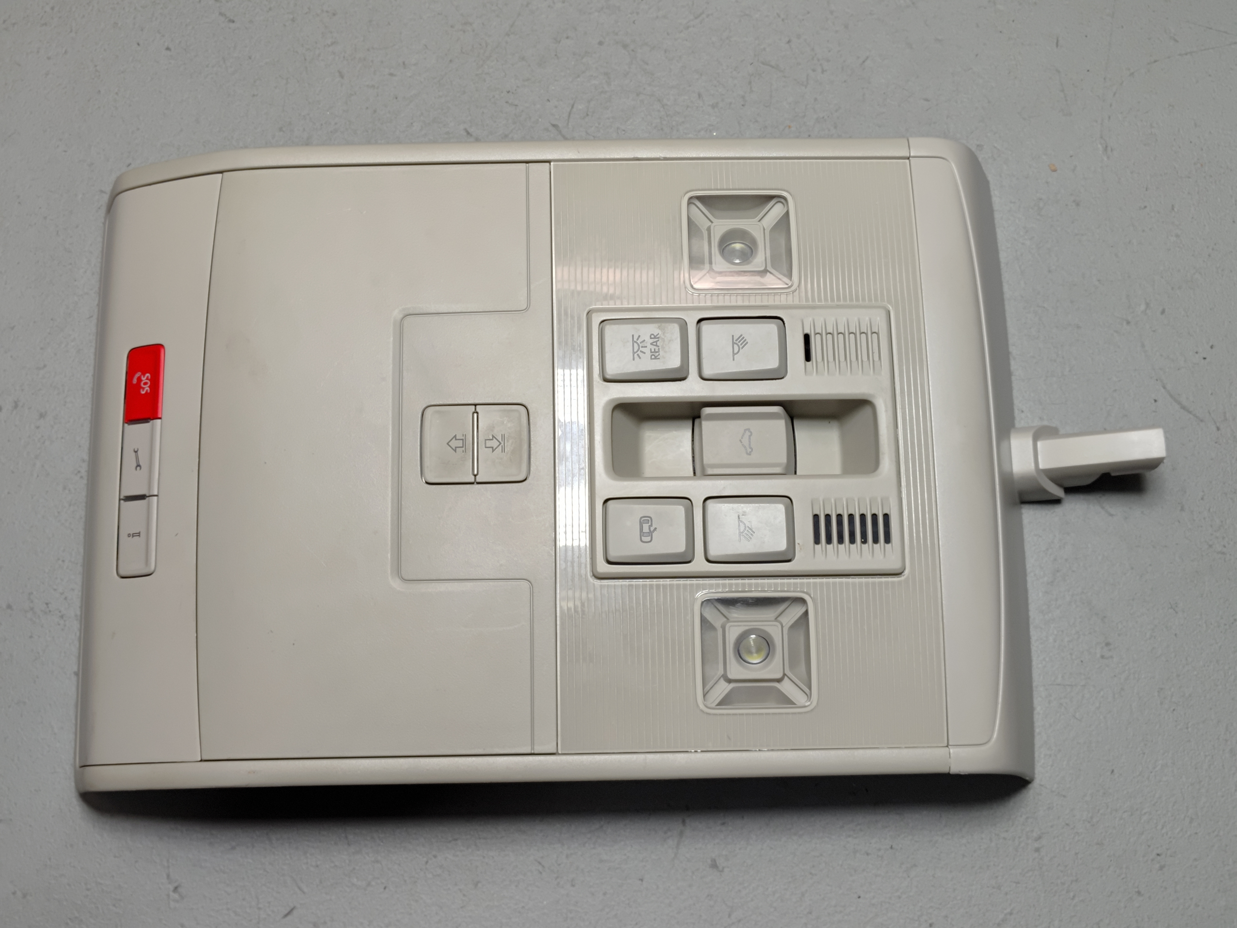 2021-23 Volkswagen Atlas Front Windshield Overhead Console Dome Light Switch OEM