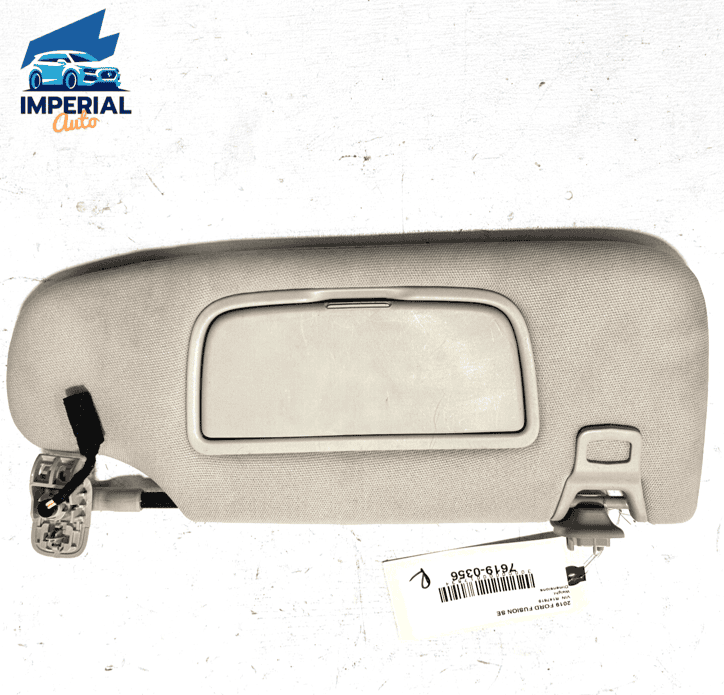 2017 - 2020 FORD FUSION FRONT RIGHT PASSENGER SIDE SUNVISOR SUN VISOR GRAY 
