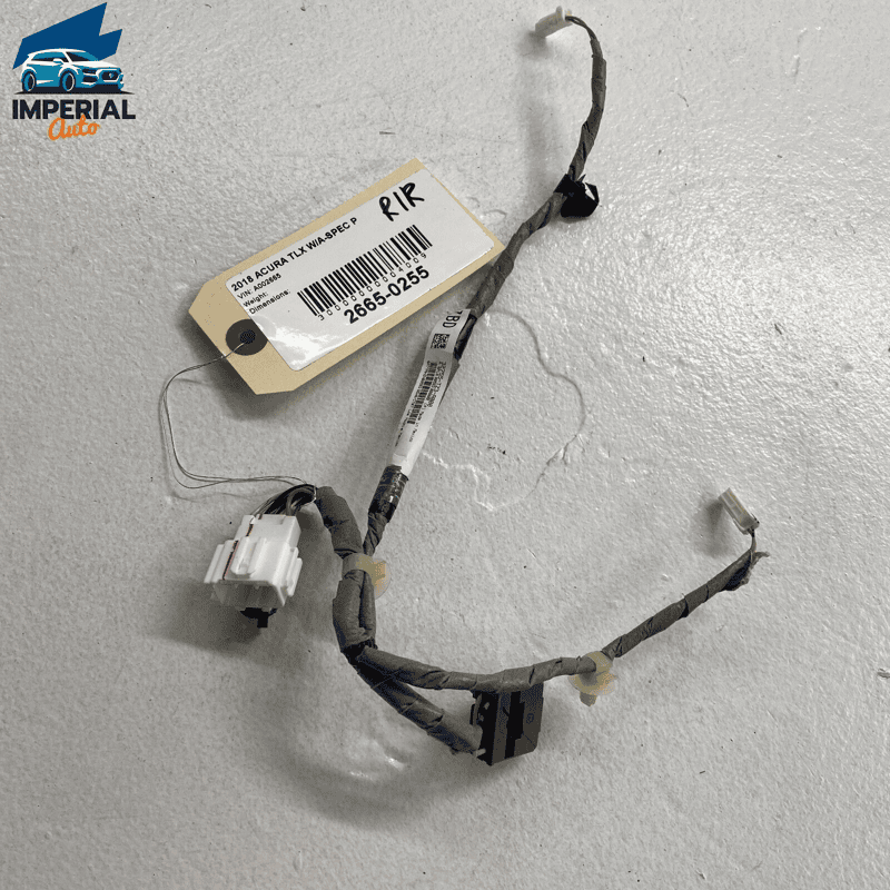 2018-2020 ACURA TLX  REAR RIGHT PASENGER SIDE DOOR SUB WIRE WIRING HARNESS 