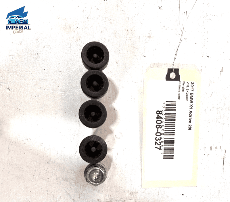 BMW X1 XDRIVE28I 2016-2022 WHEEL LOCK BOLT KIT SET BLACK OEM