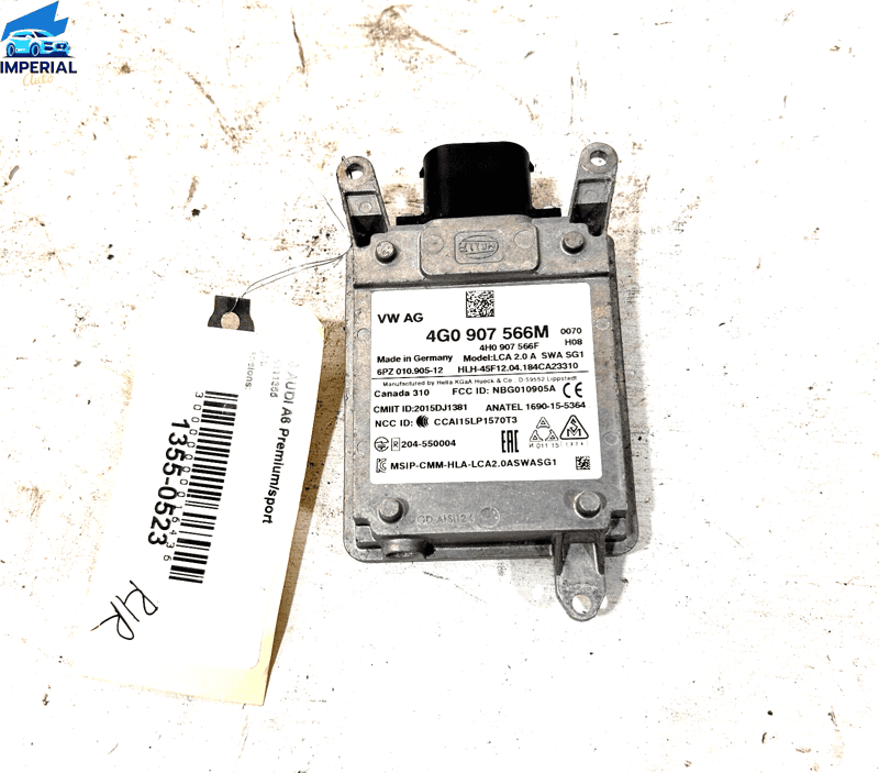 Audi A6 Rear Right Blind Spot Alert Lane Departure Sensor 2012-2018 OEM