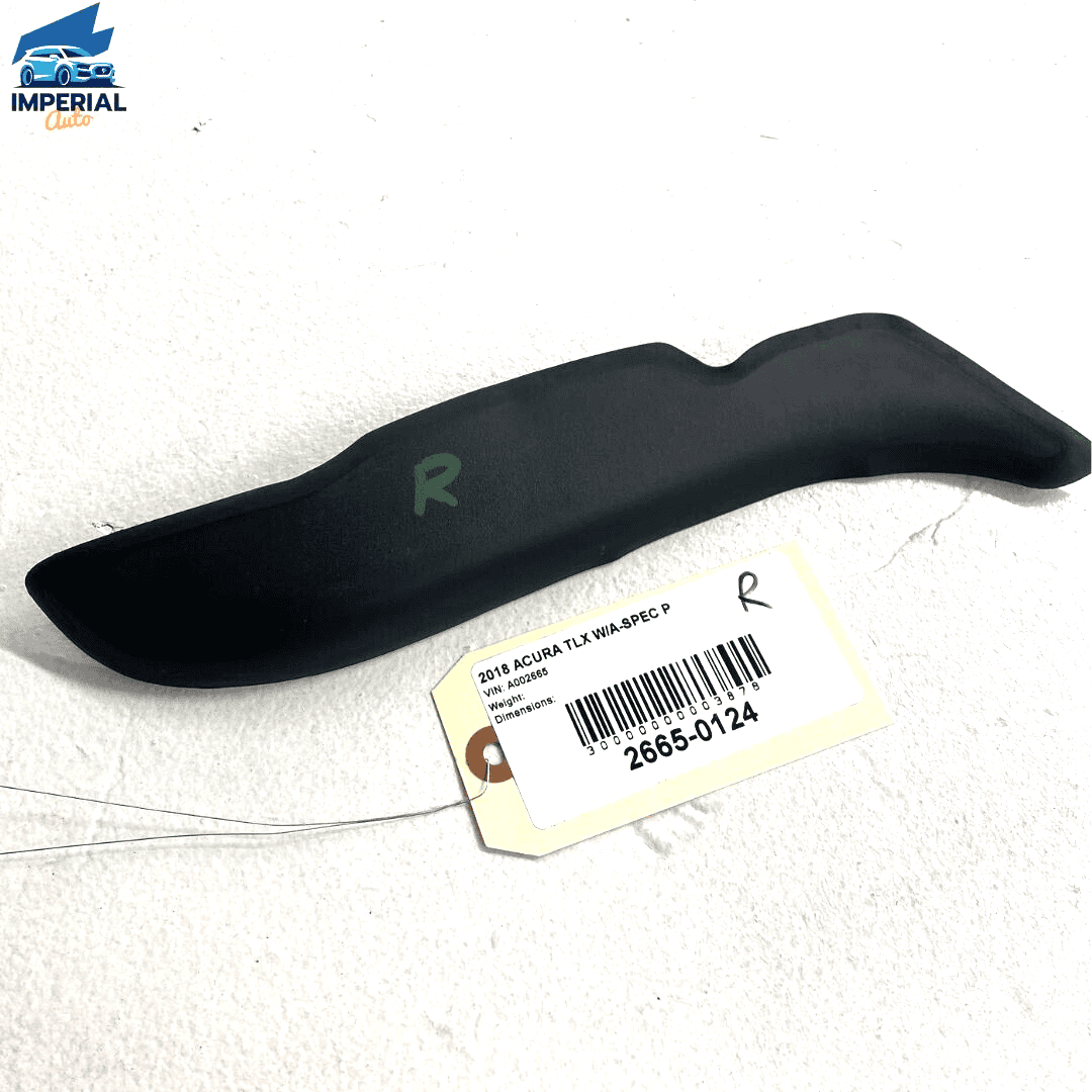 15-20 Acura TLX Trunk Liftgate Right Passenger Side Garnish Trim Panel Cove
