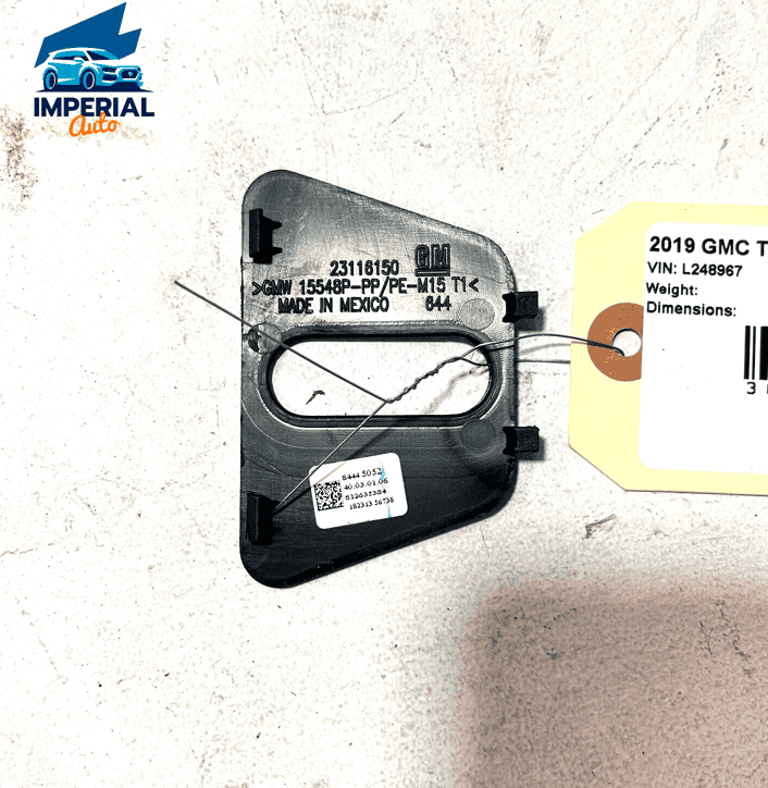 2018 - 2023 GMC TERRAIN REAR TRUNK TAILGATE LOCK LATCH SILL PLATE CAP TRIM 