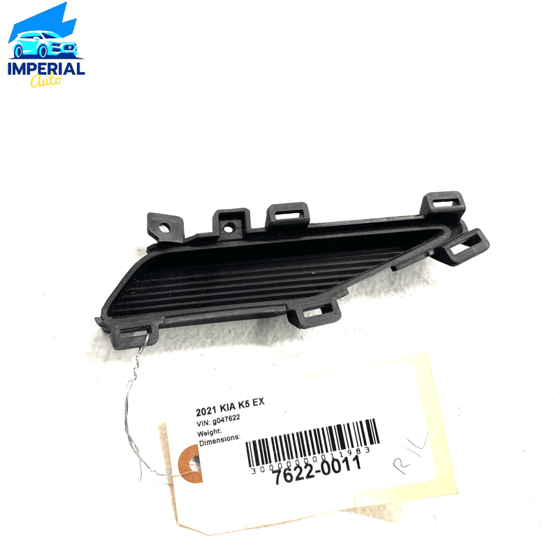 KIA K5 EX 2021 - 2023 REAR BUMPER LEFT DRIVER SIDE INSERT COVER CAP OEM