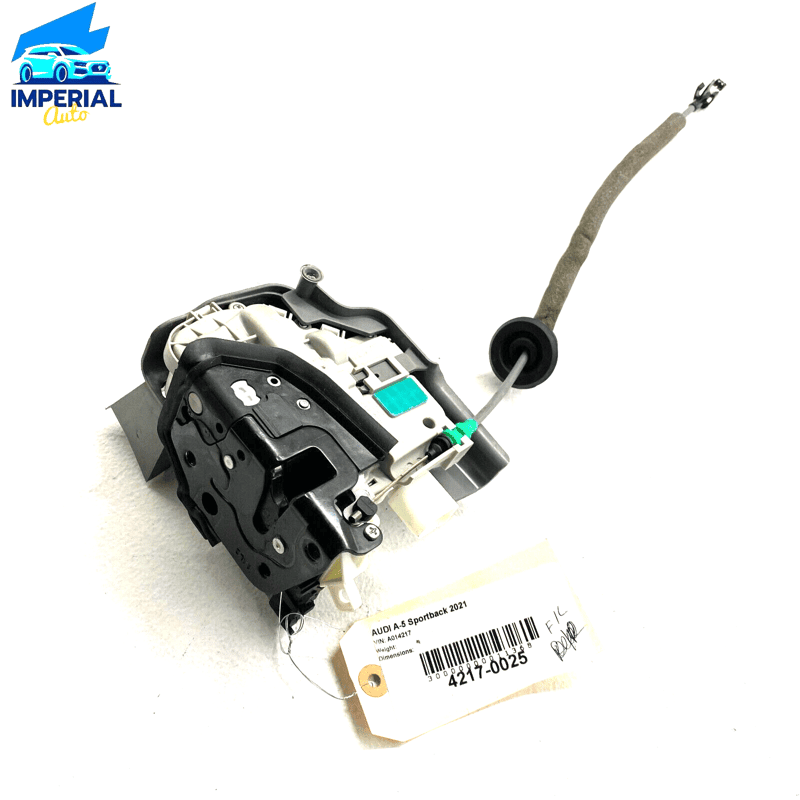 AUDI A5 SPORTBACK 2018 - 2023 FRONT DRIVER DOOR LOCK LATCH ACTUATOR & COVER