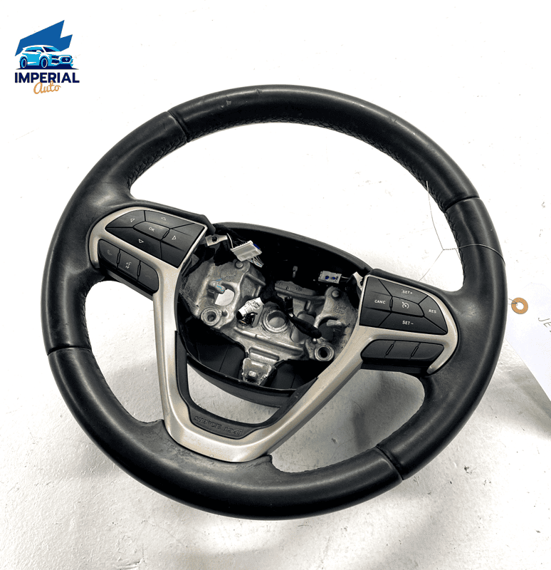 2014-2021 JEEP CHEROKEE LATITUDE STEERING WHEEL W/ SWITCHES & SHIFT PADDLES