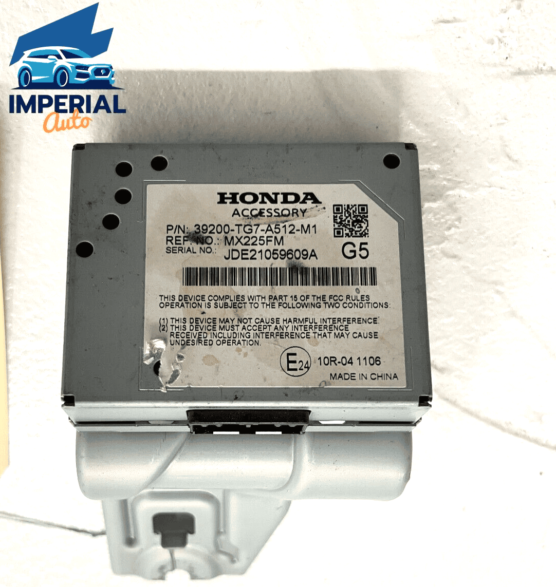 2016 - 2018 HONDA PILOT ACTIVE NOISE COMPUTER CONTROL MODULE UNIT BCM ECU O